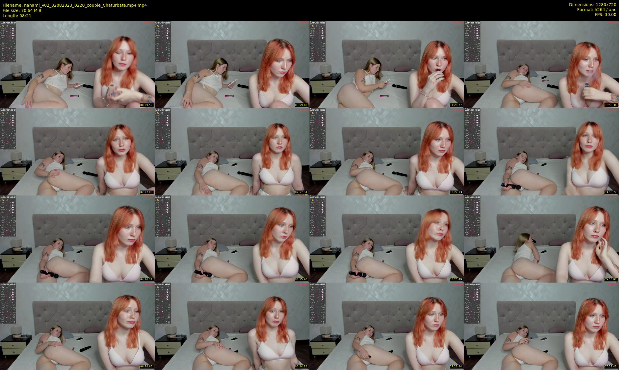 nanami_v02 — 9 minute Chaturbate couple cam show recording, 720p, Aug 2, 2023