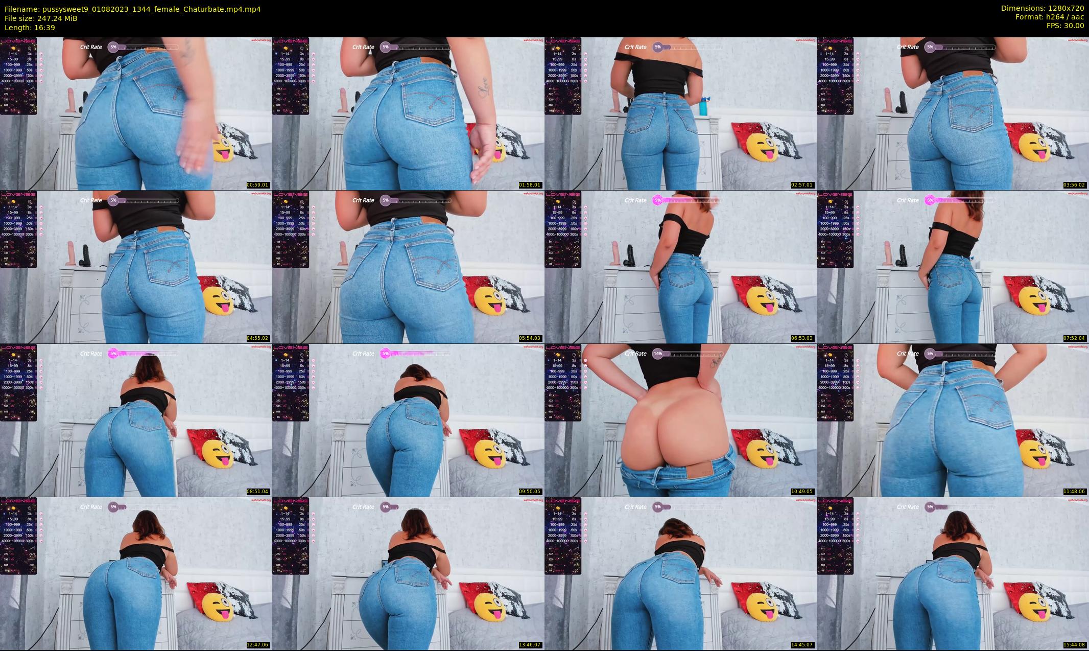 pussysweet9 — 17 minute Chaturbate female cam show recording, 720p, Aug 1, 2023