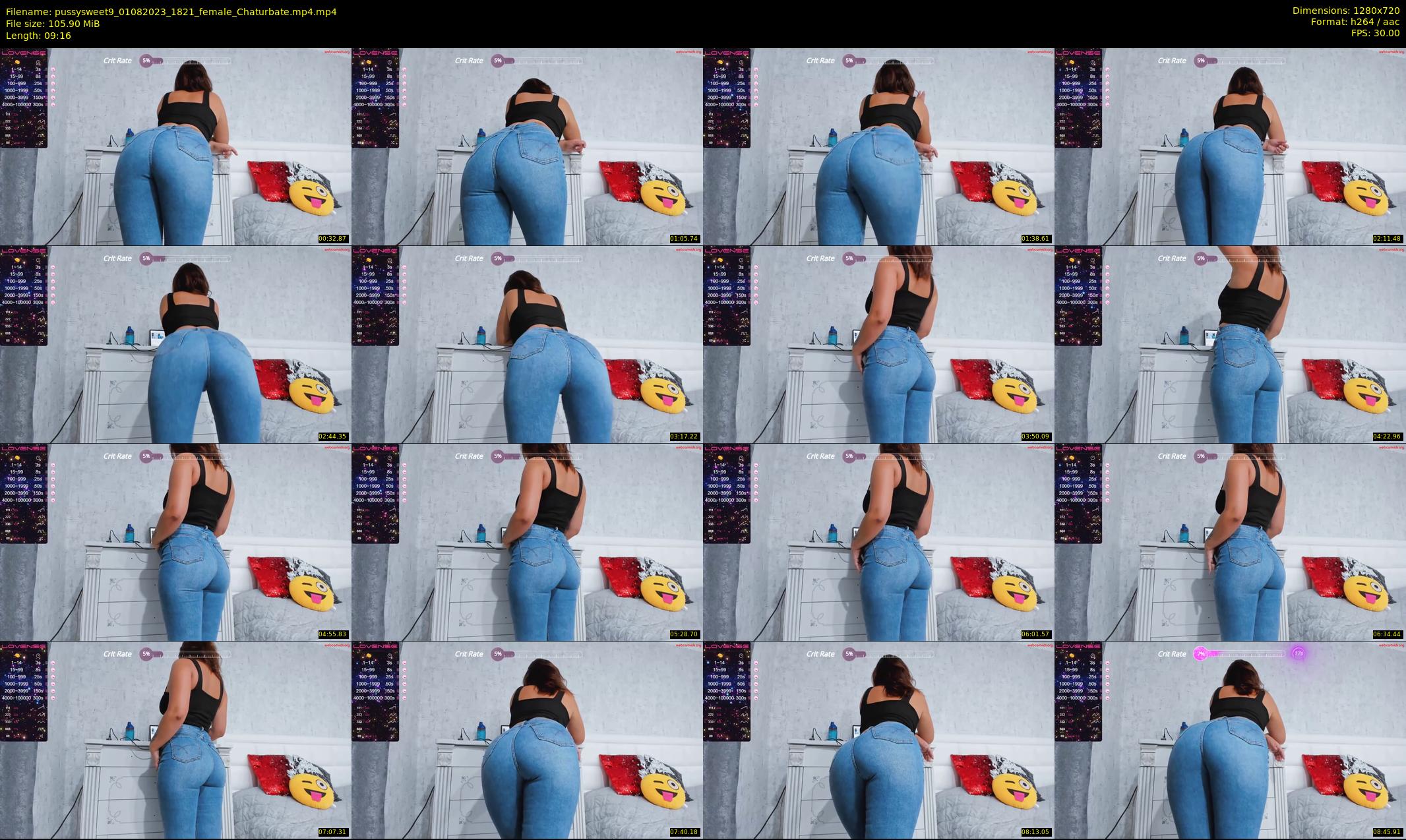 pussysweet9 — 10 minute Chaturbate female cam show recording, 720p, Aug 1, 2023