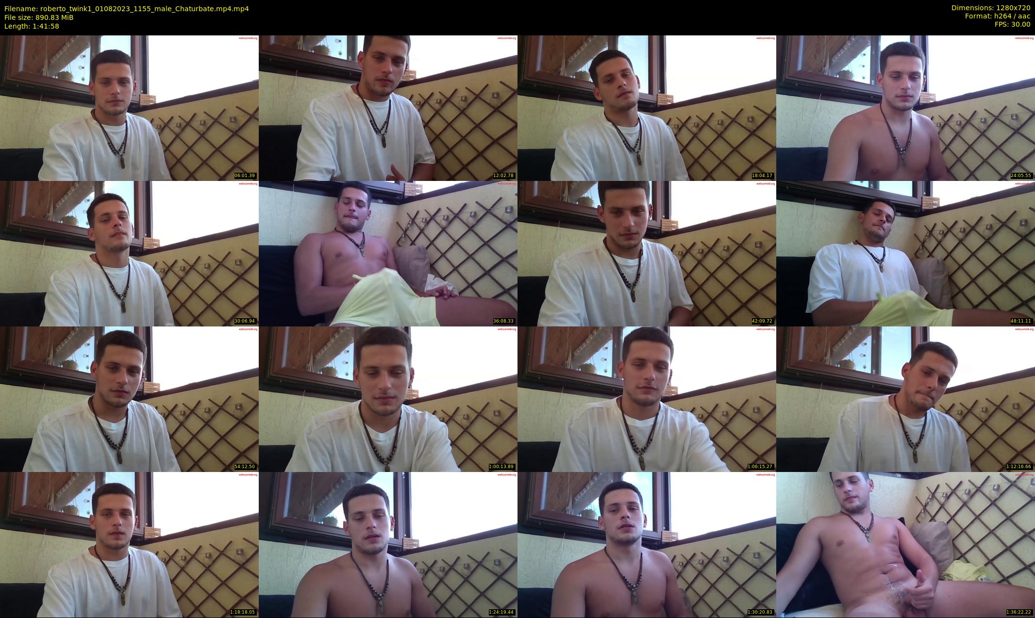 roberto_twink1 — 102 minute Chaturbate male cam show recording, 720p, Aug 1, 2023