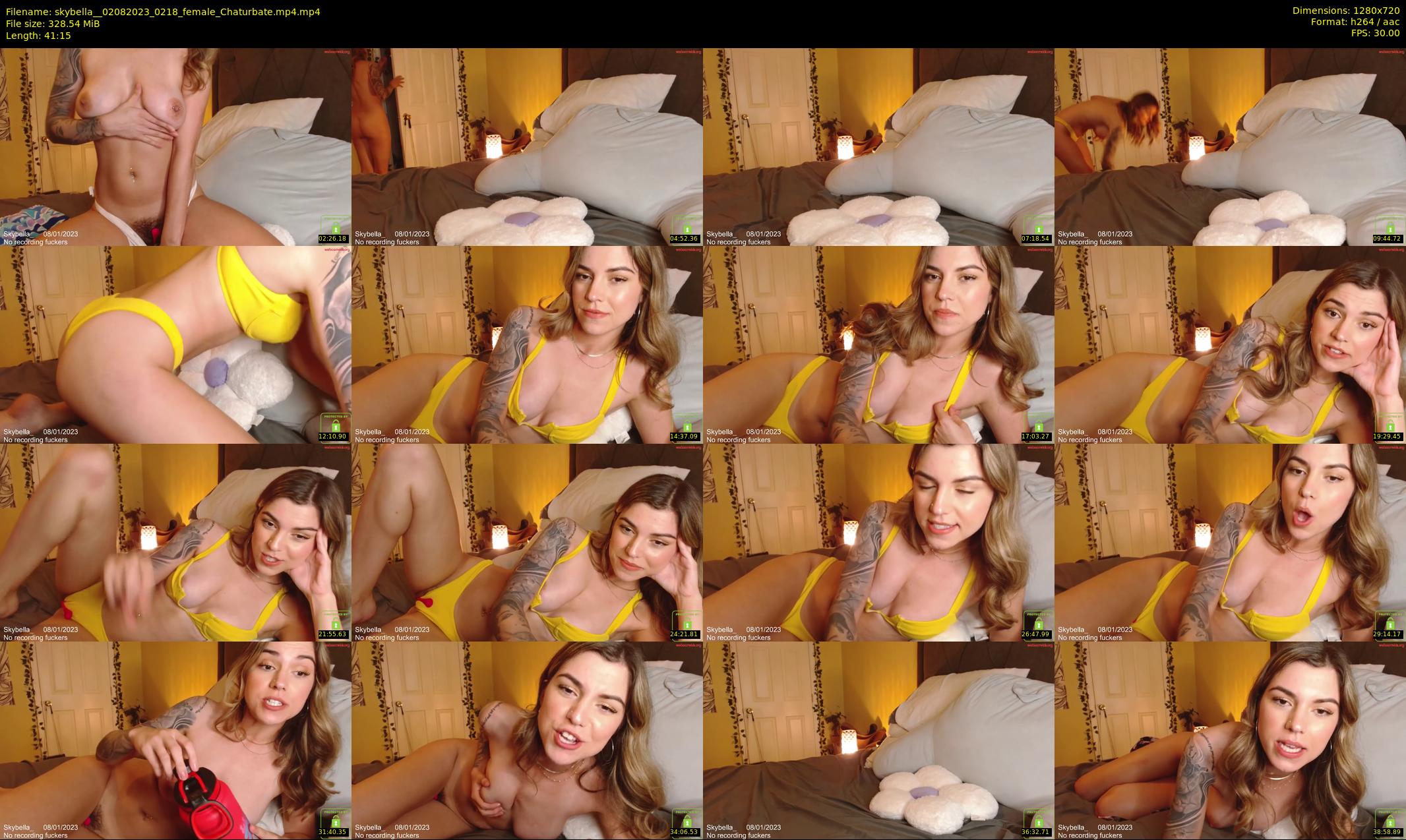 skybella_ — 42 minute Chaturbate female cam show recording, 720p, Aug 2, 2023
