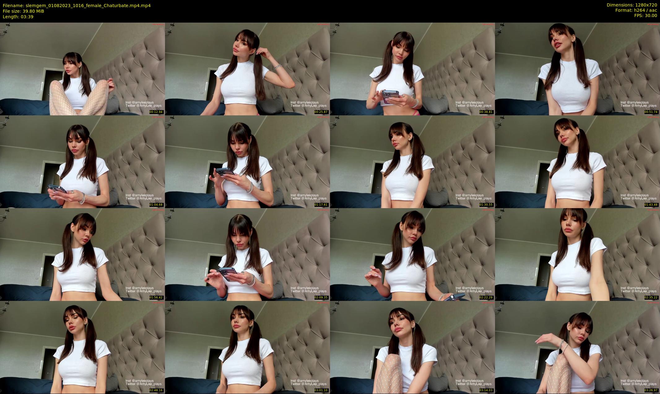 slemgem — 4 minute Chaturbate couple cam show recording, 720p, Aug 1, 2023