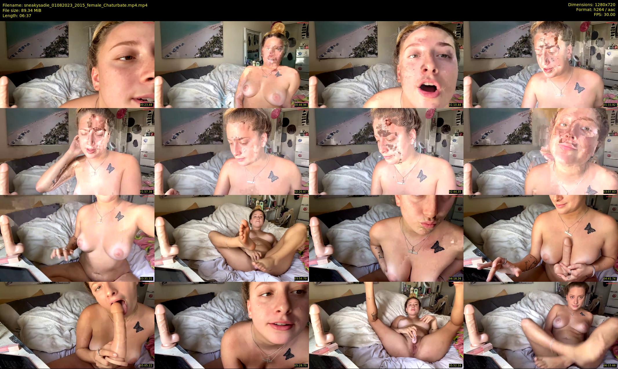 sneakysadie — 7 minute Chaturbate female cam show recording, 720p, Aug 1, 2023