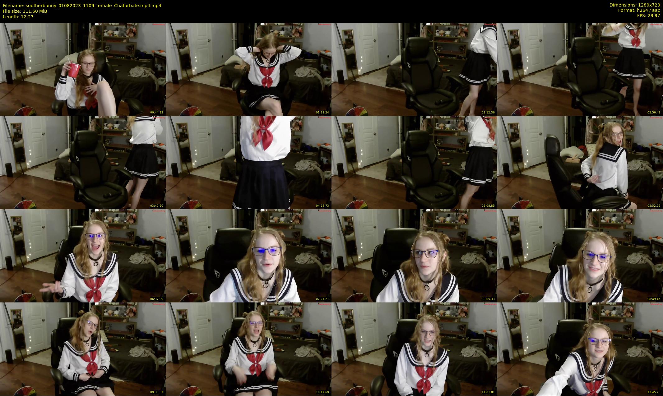 southerbunny — 13 minute Chaturbate female cam show recording, 720p, Aug 1, 2023