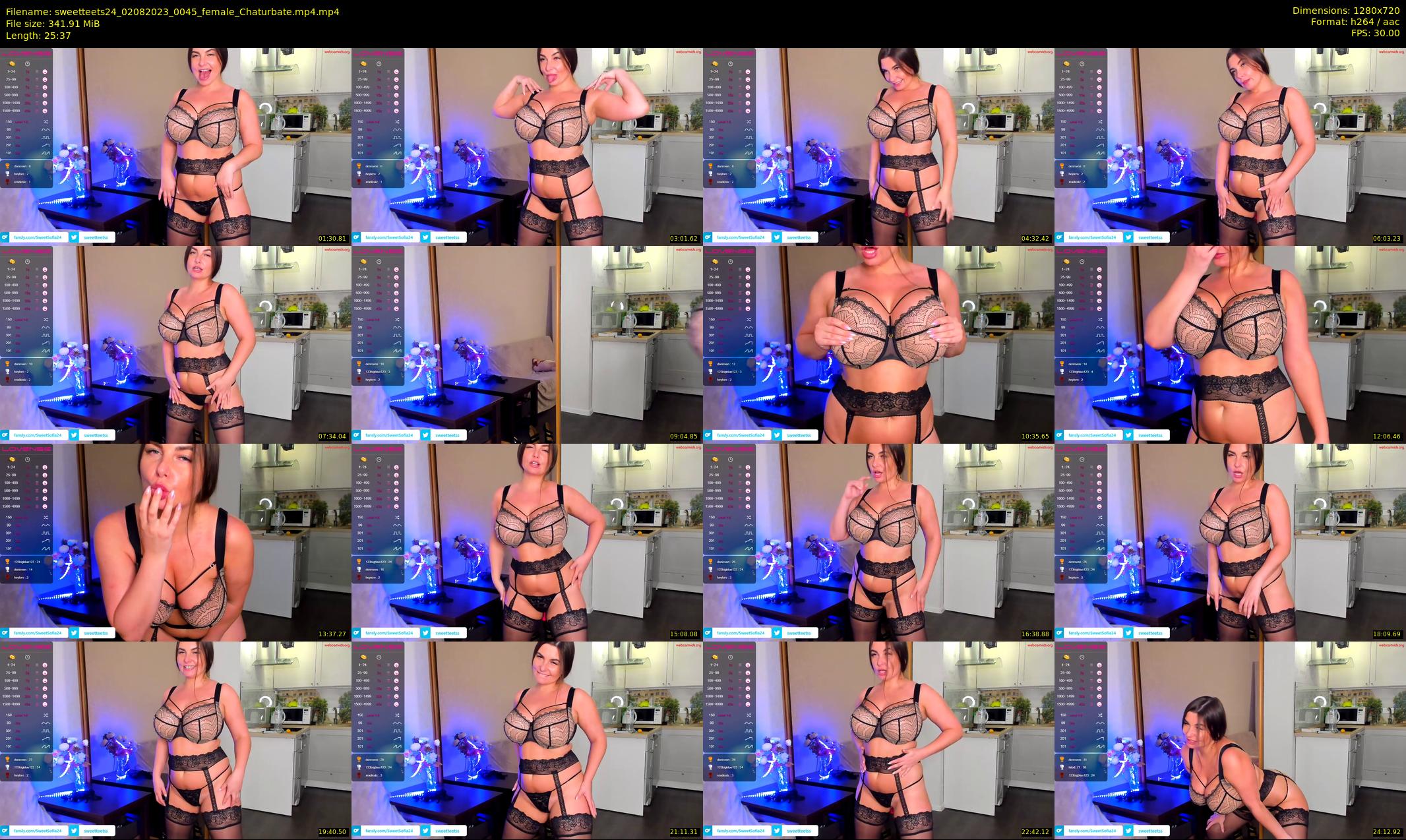 sweetteets24 — 26 minute Chaturbate female cam show recording, 720p, Aug 2, 2023