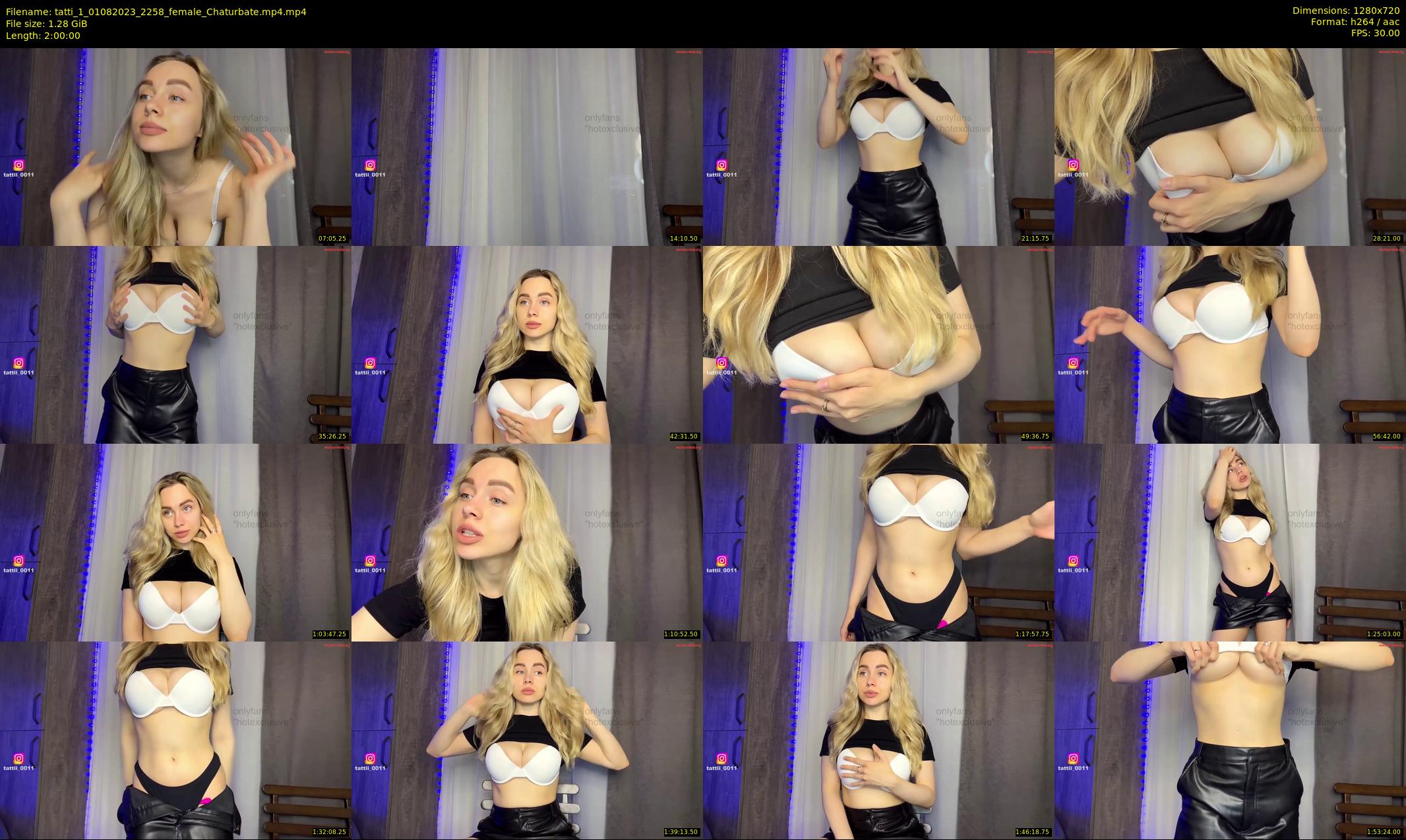 tatti_1 — 120 minute Chaturbate female cam show recording, 720p, Aug 1, 2023