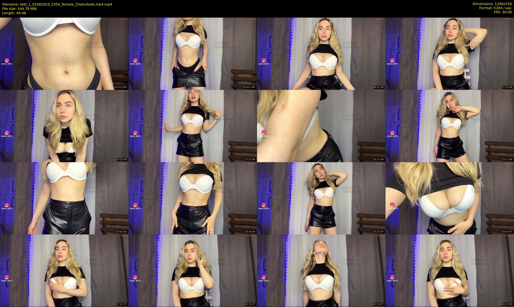 tatti_1 — 50 minute Chaturbate female cam show recording, 720p, Aug 1, 2023