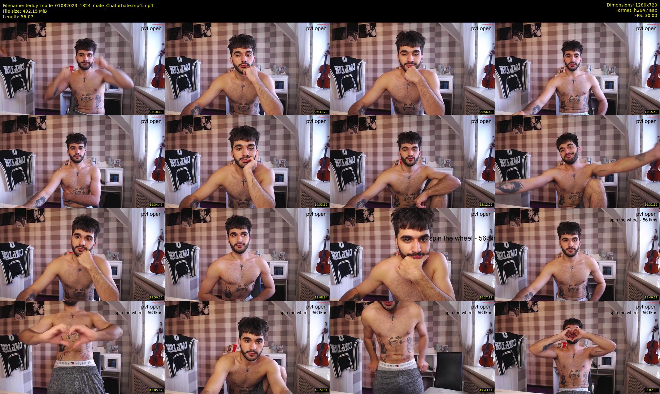 teddy_mode — 57 minute Chaturbate couple cam show recording, 720p, Aug 1, 2023