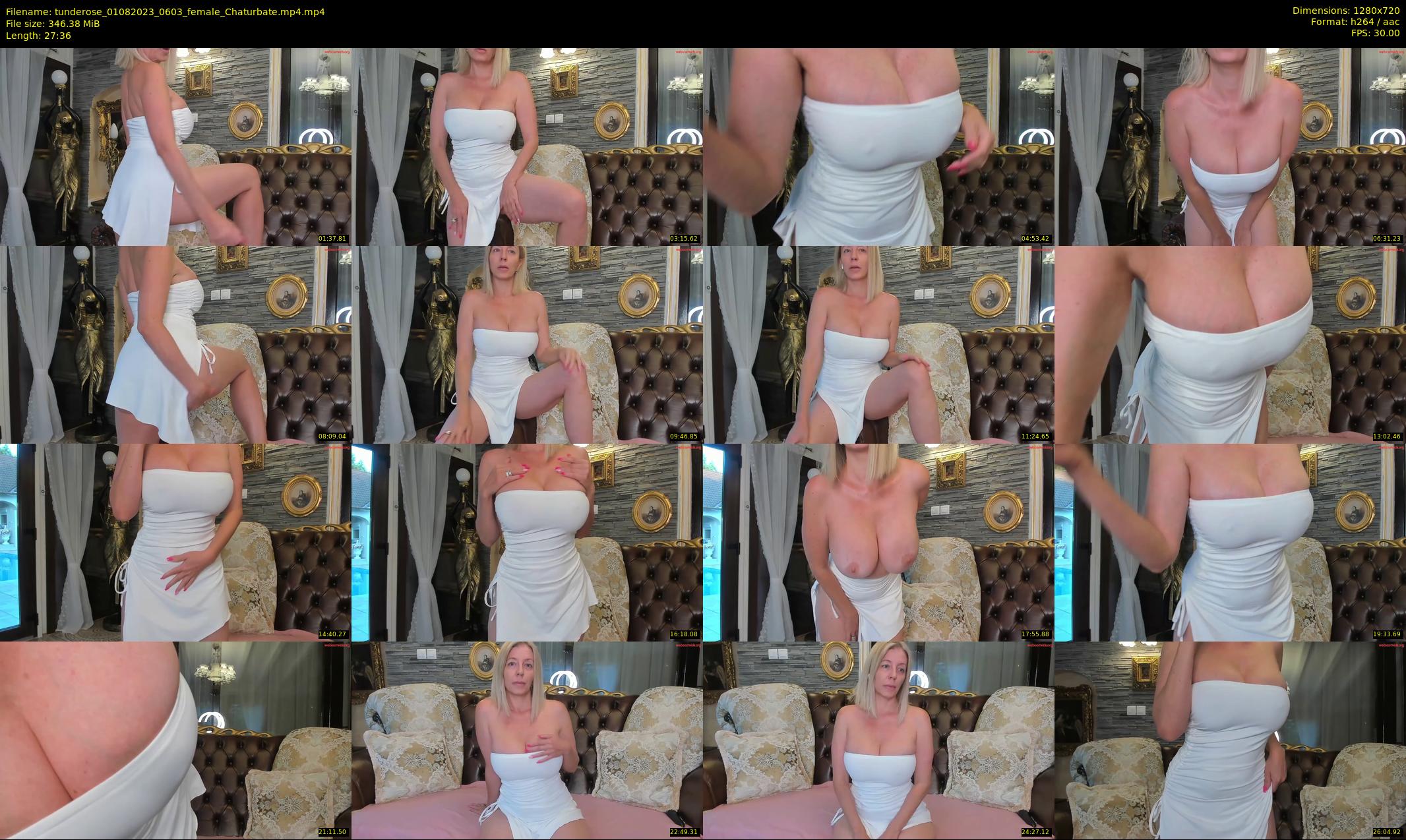 tunderose — 28 minute Chaturbate female cam show recording, 720p, Aug 1, 2023
