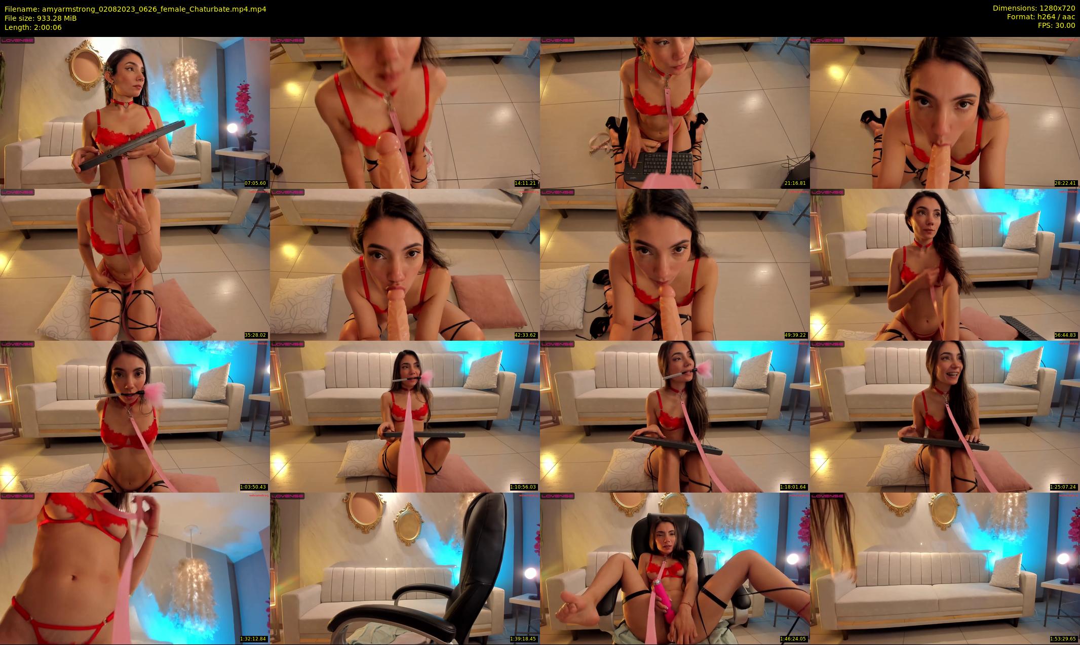 amyarmstrong — 121 minute Chaturbate female cam show recording, 720p, Aug 2, 2023