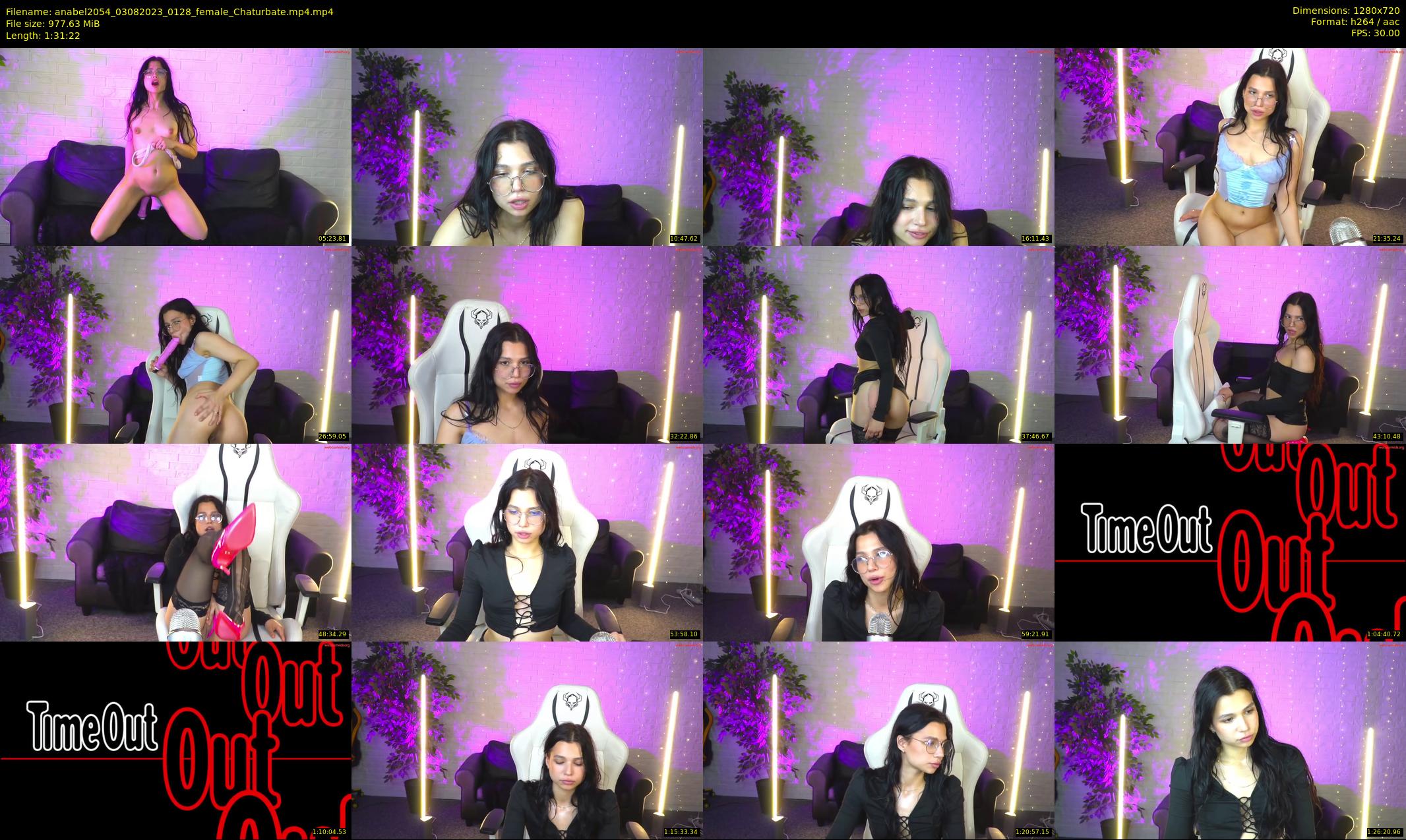 anabel2054 — 92 minute Chaturbate female cam show recording, 720p, Aug 3, 2023