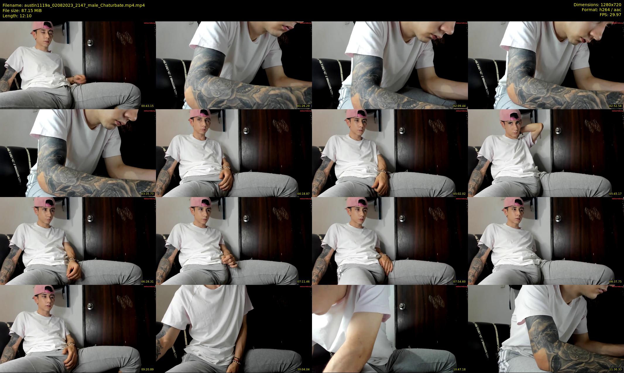 austin1119a — 13 minute Chaturbate male cam show recording, 720p, Aug 2, 2023