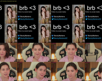 beckymartens — 59 minute Chaturbate female cam show recording, 720p, Aug 2, 2023