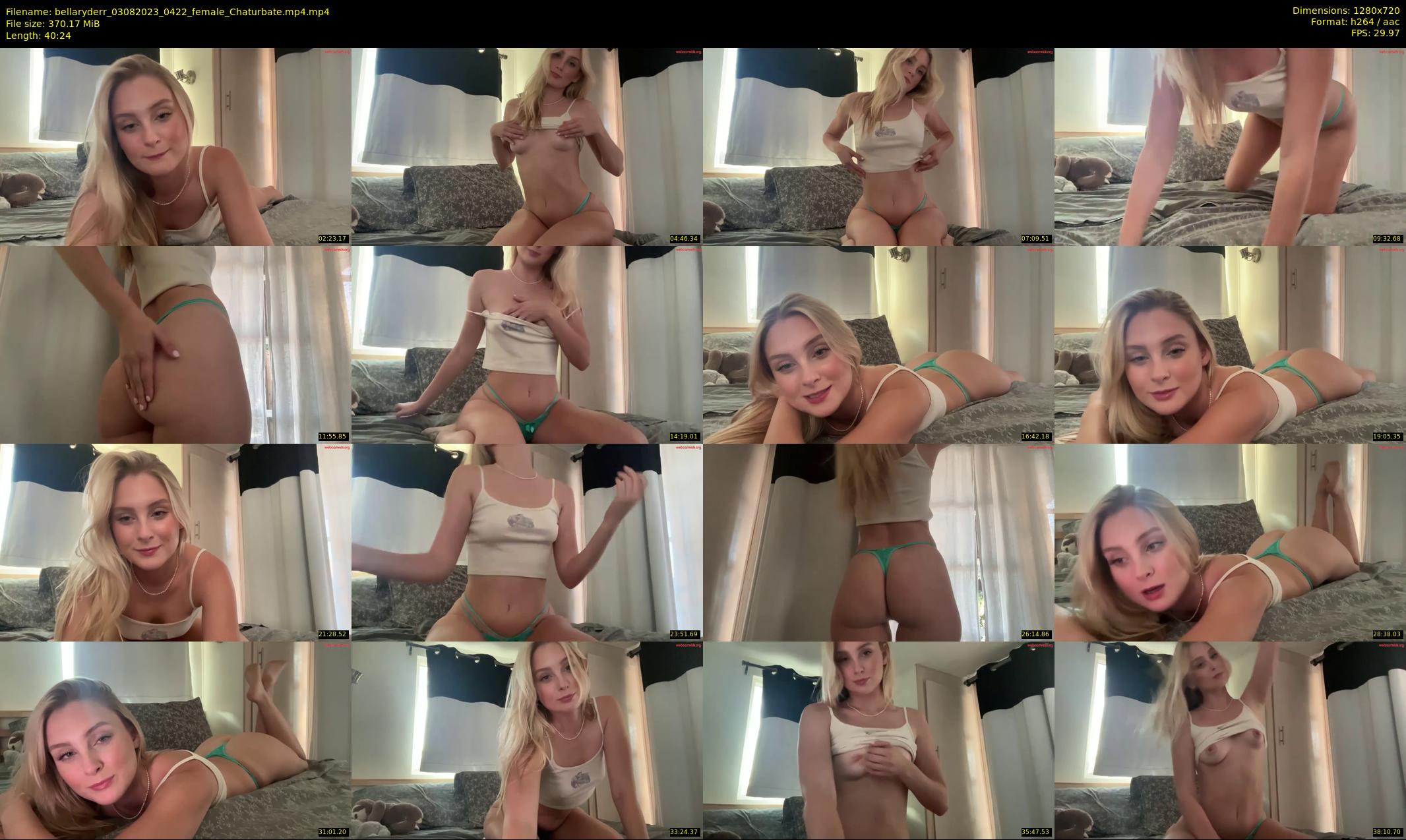 bellaryderr — 41 minute Chaturbate female cam show recording, 720p, Aug 3, 2023