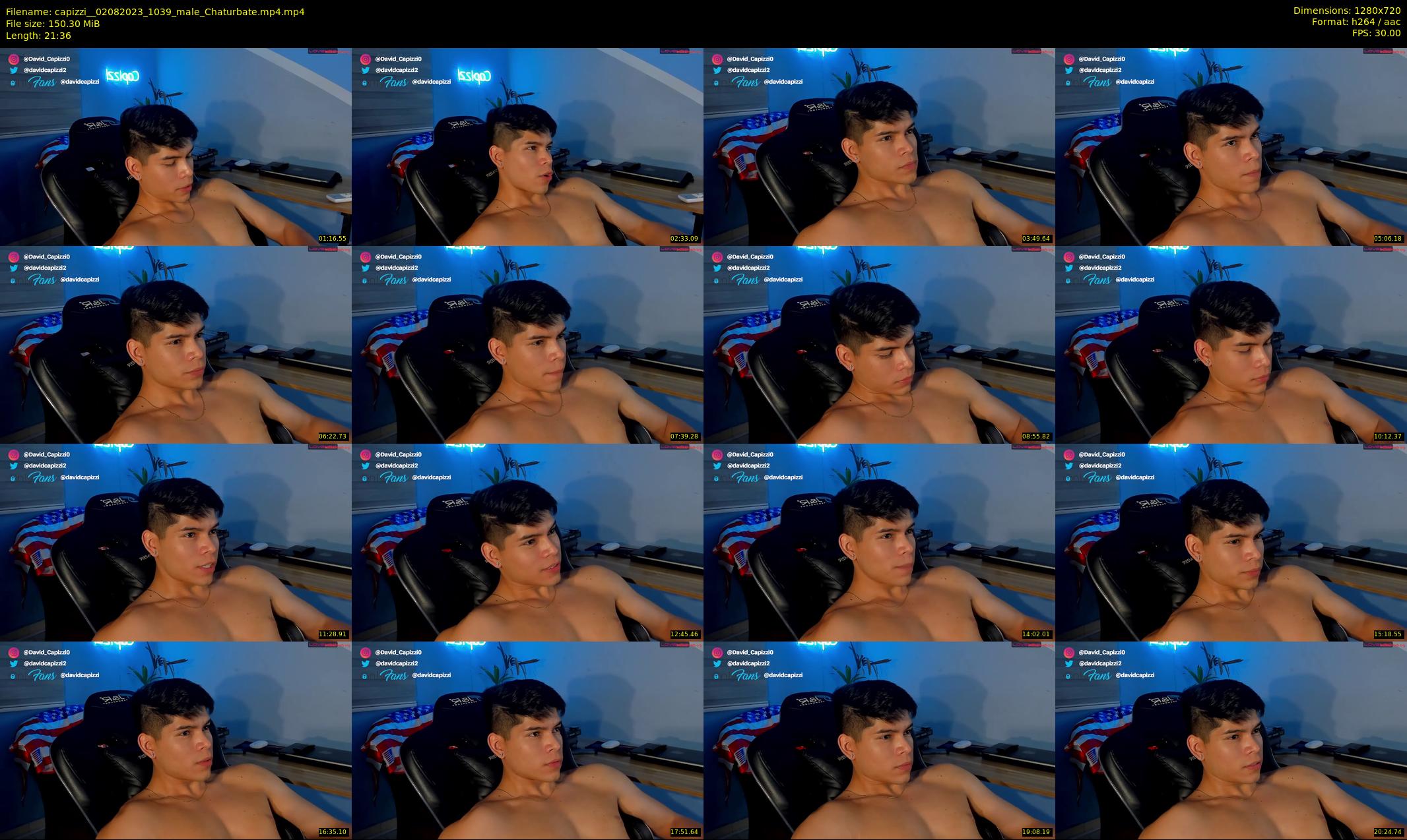 capizzi_ — 22 minute Chaturbate male cam show recording, 720p, Aug 2, 2023