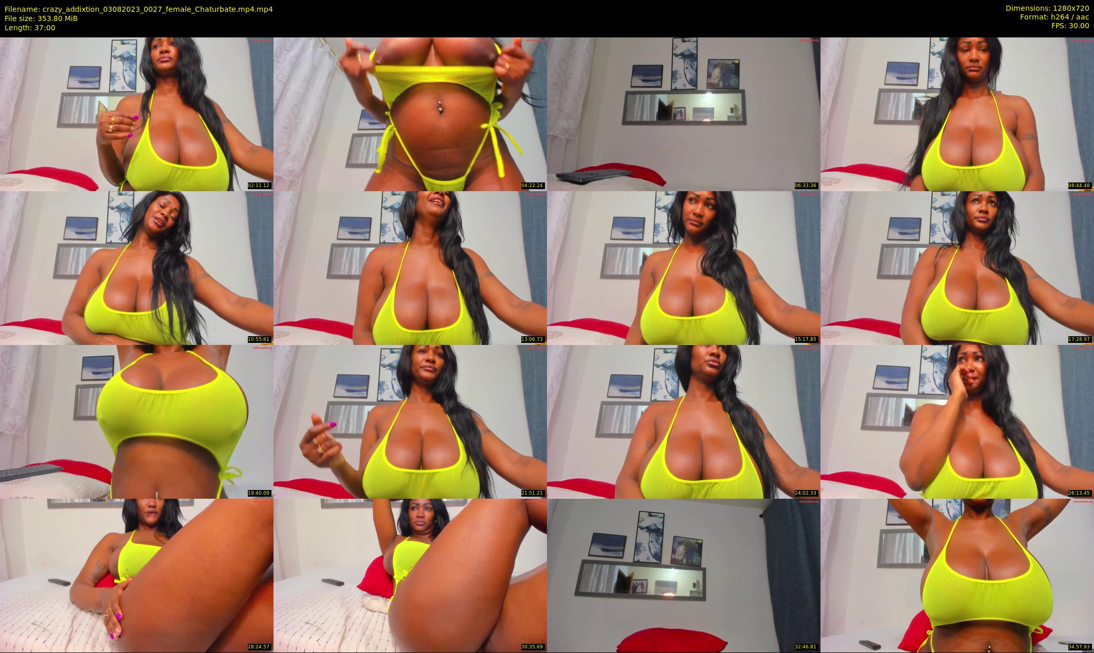 crazy_addixtion — 37 minute Chaturbate female cam show recording, 720p, Aug 3, 2023