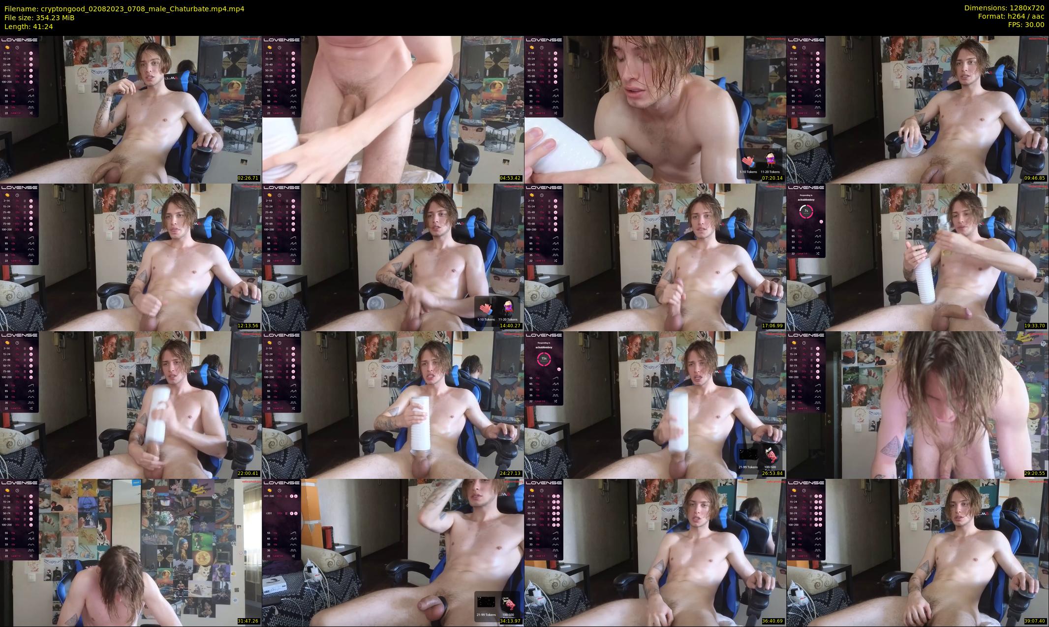 cryptongood — 42 minute Chaturbate male cam show recording, 720p, Aug 2, 2023