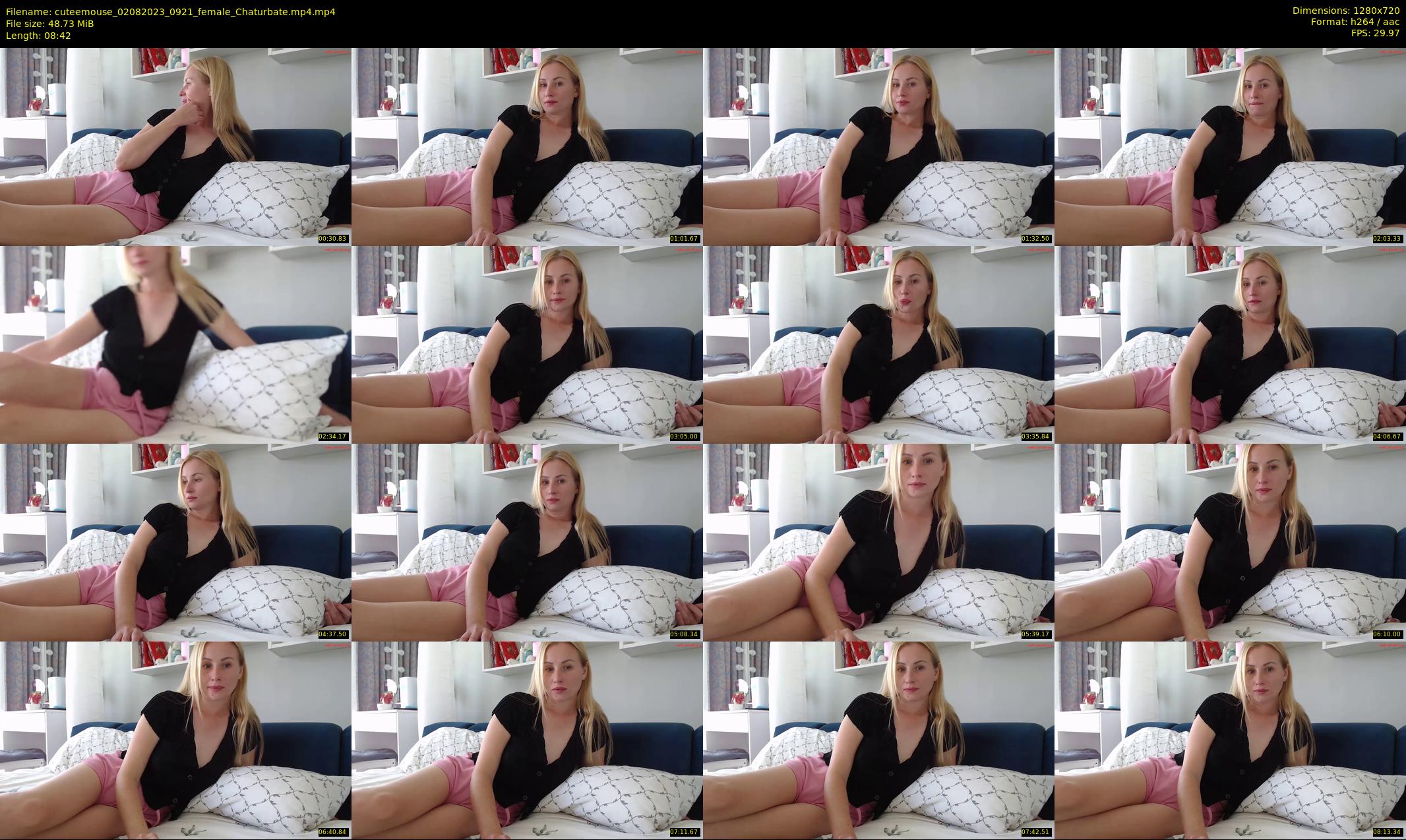 cuteemouse — 9 minute Chaturbate female cam show recording, 720p, Aug 2, 2023