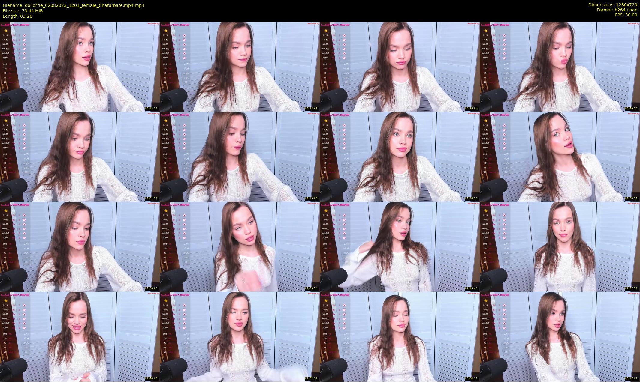 dollorrie — 4 minute Chaturbate couple cam show recording, 720p, Aug 2, 2023