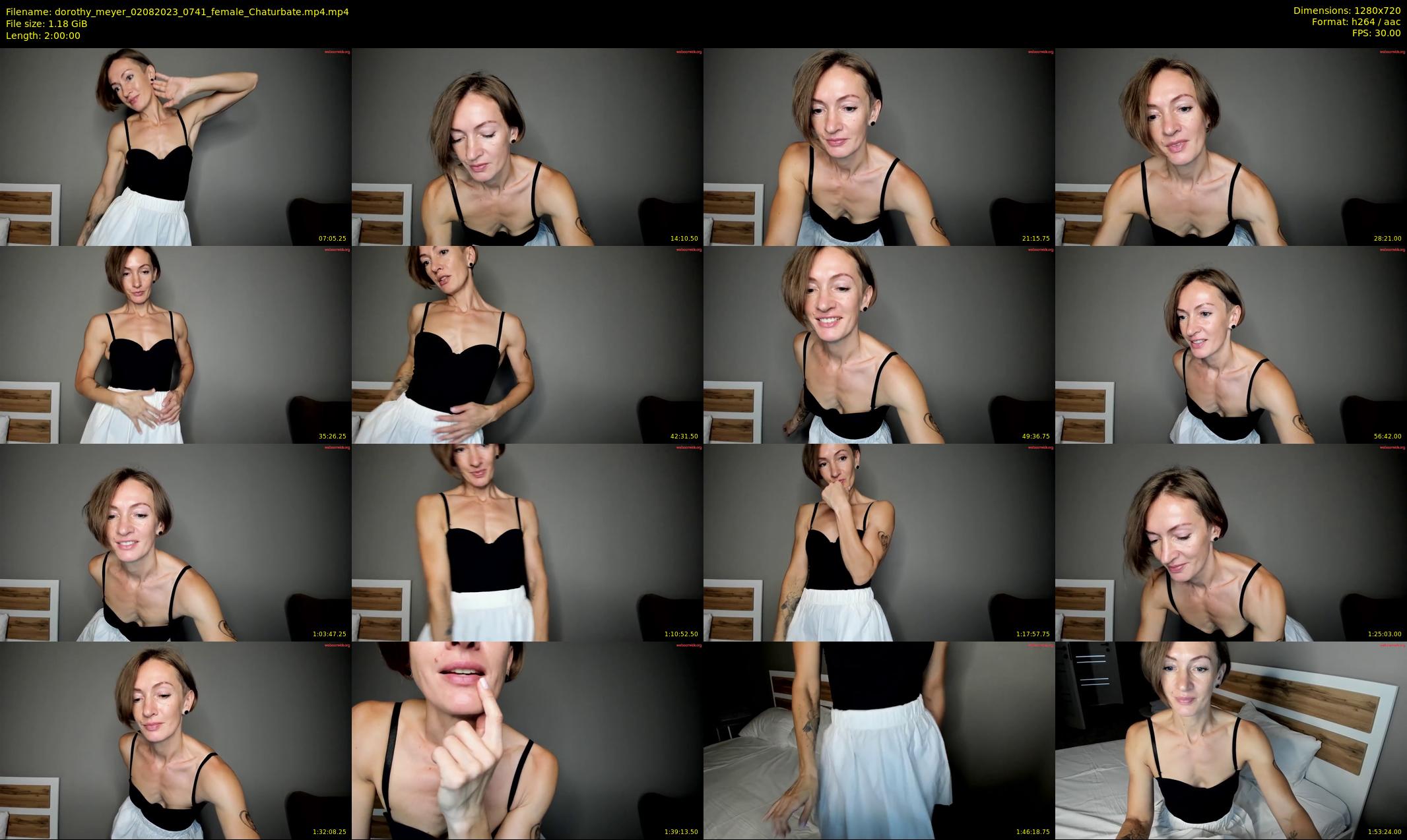 dorothy_meyer — 120 minute Chaturbate female cam show recording, 720p, Aug 2, 2023