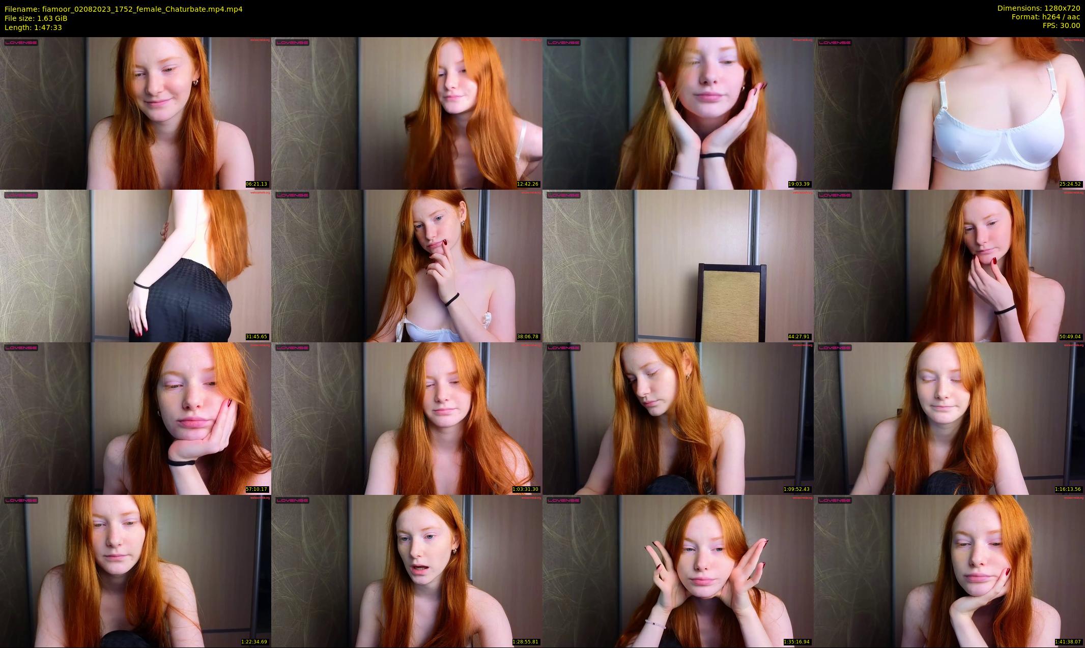 fiamoor — 108 minute Chaturbate female cam show recording, 720p, Aug 2, 2023
