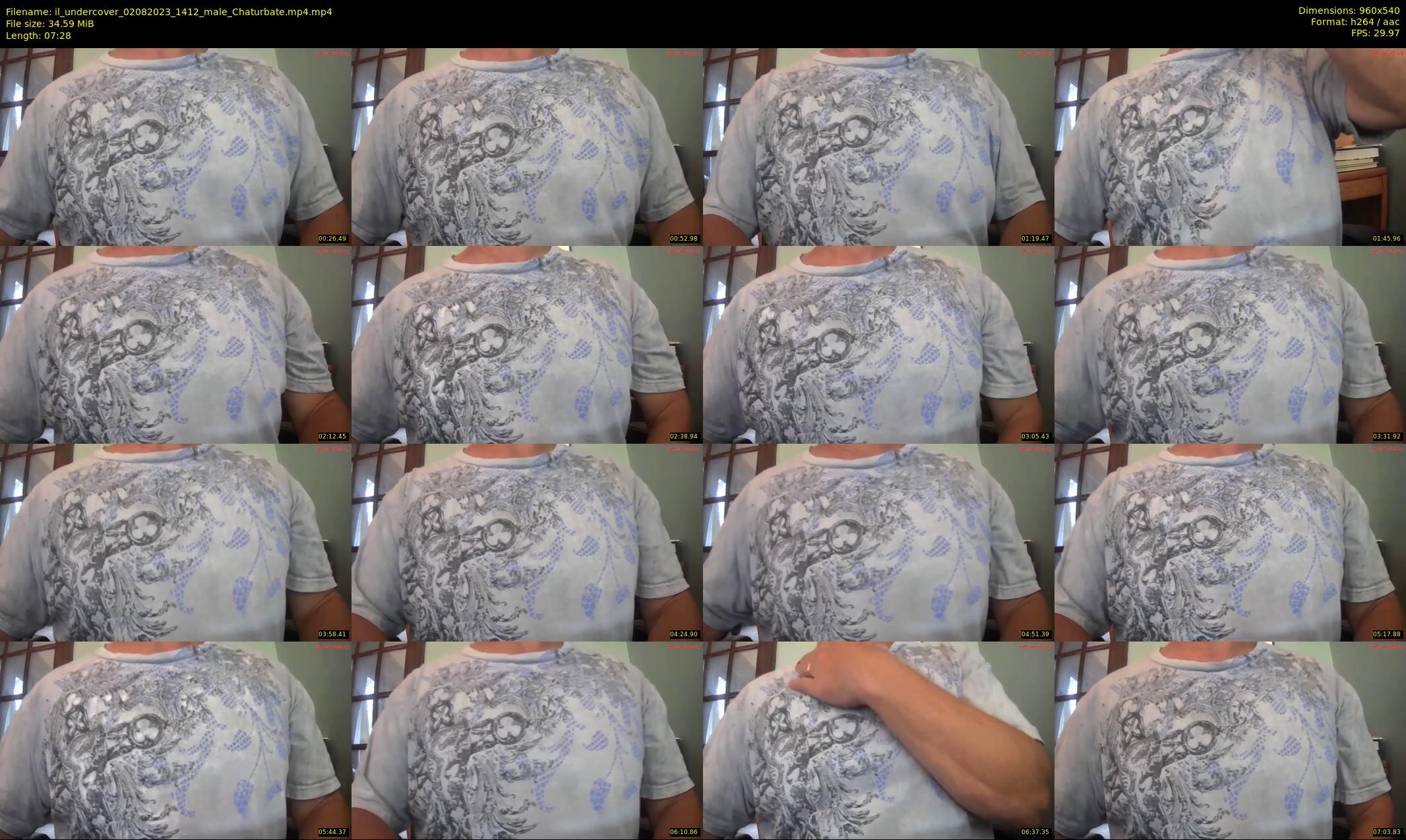 il_undercover — 8 minute Chaturbate male cam show recording, 480p, Aug 2, 2023