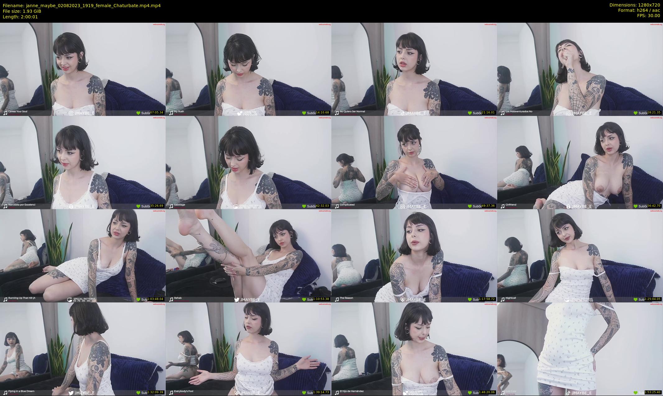 janne_maybe — 121 minute Chaturbate female cam show recording, 720p, Aug 2, 2023