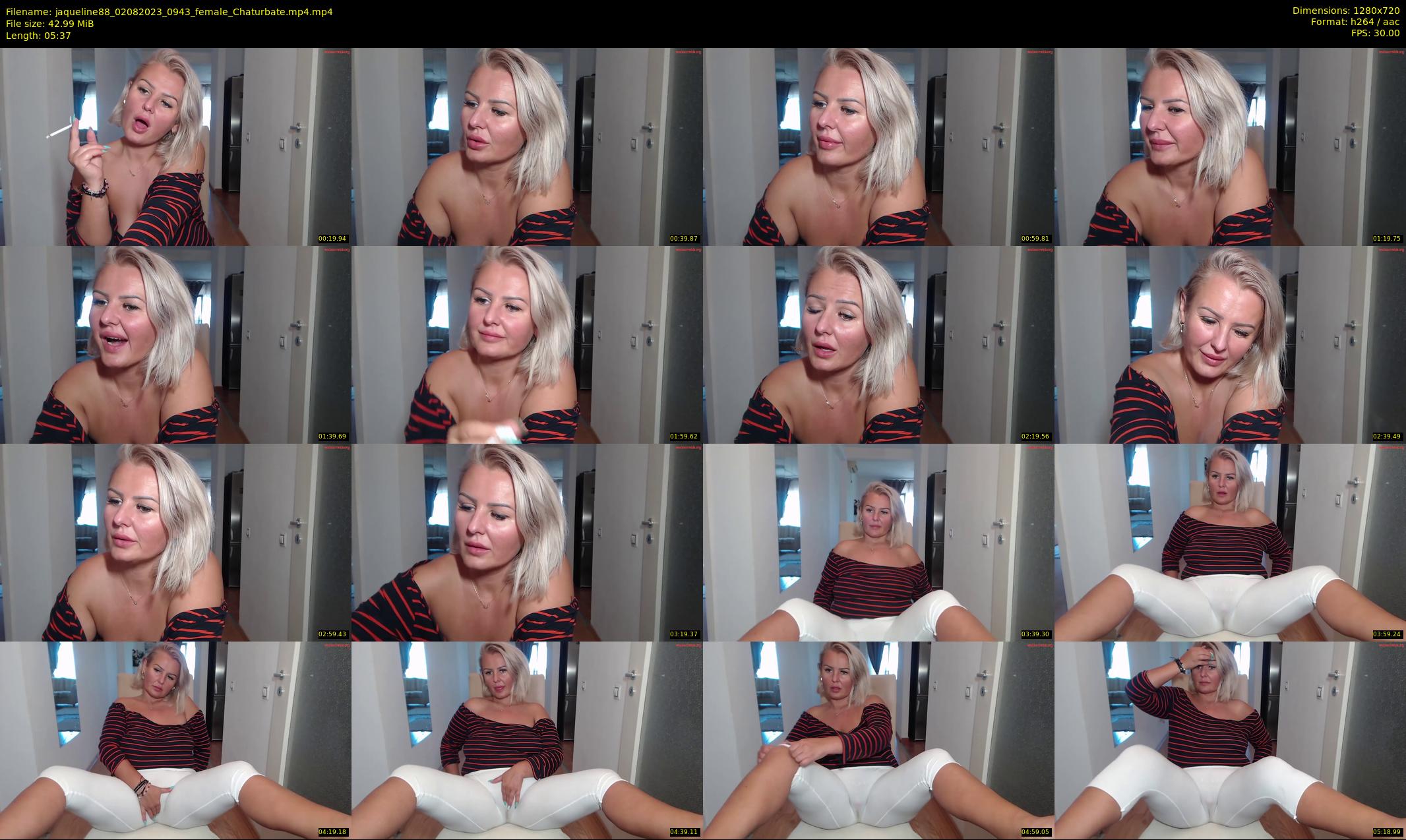 jaqueline88 — 6 minute Chaturbate female cam show recording, 720p, Aug 2, 2023