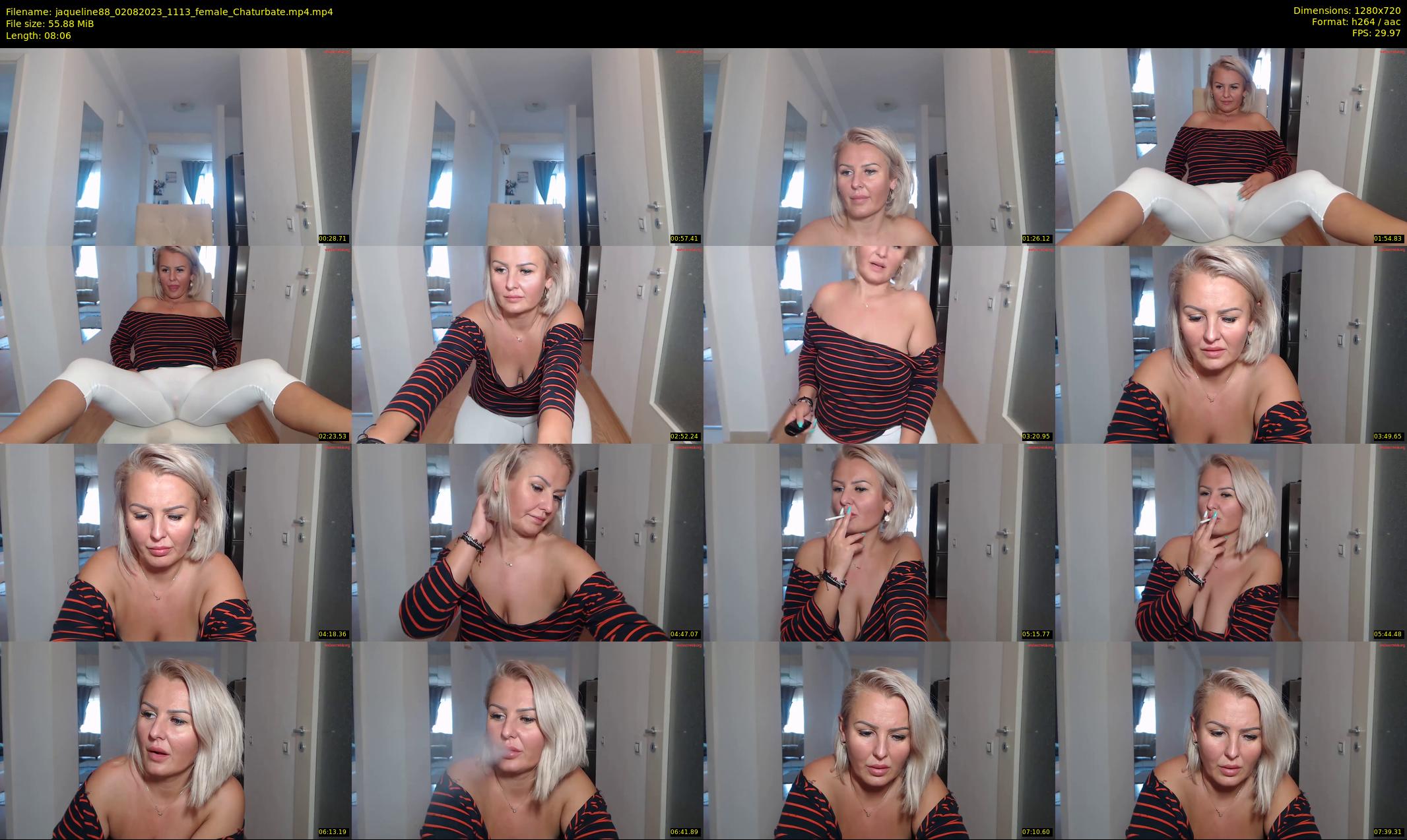 jaqueline88 — 9 minute Chaturbate female cam show recording, 720p, Aug 2, 2023