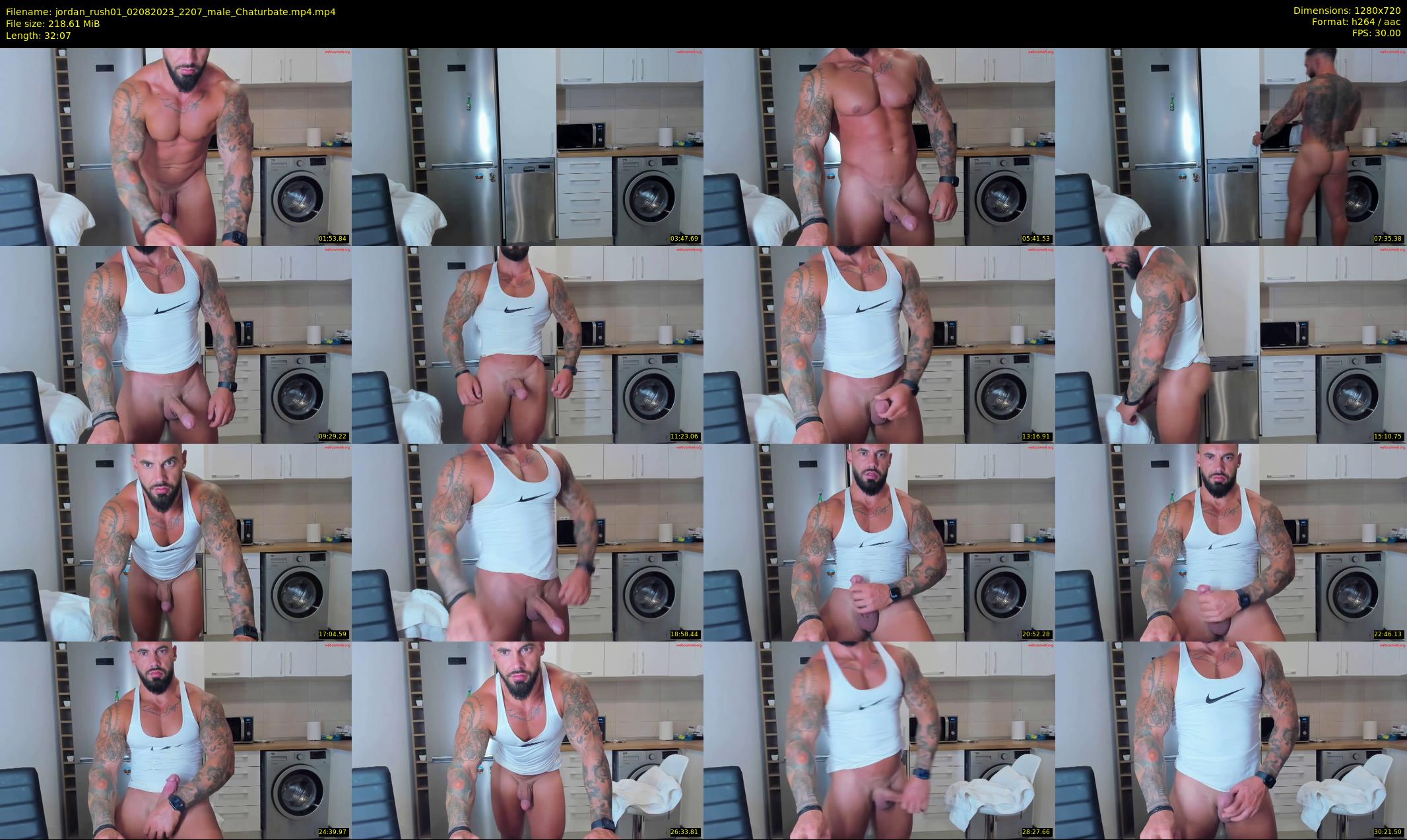 jordan_rush01 — 33 minute Chaturbate male cam show recording, 720p, Aug 2, 2023