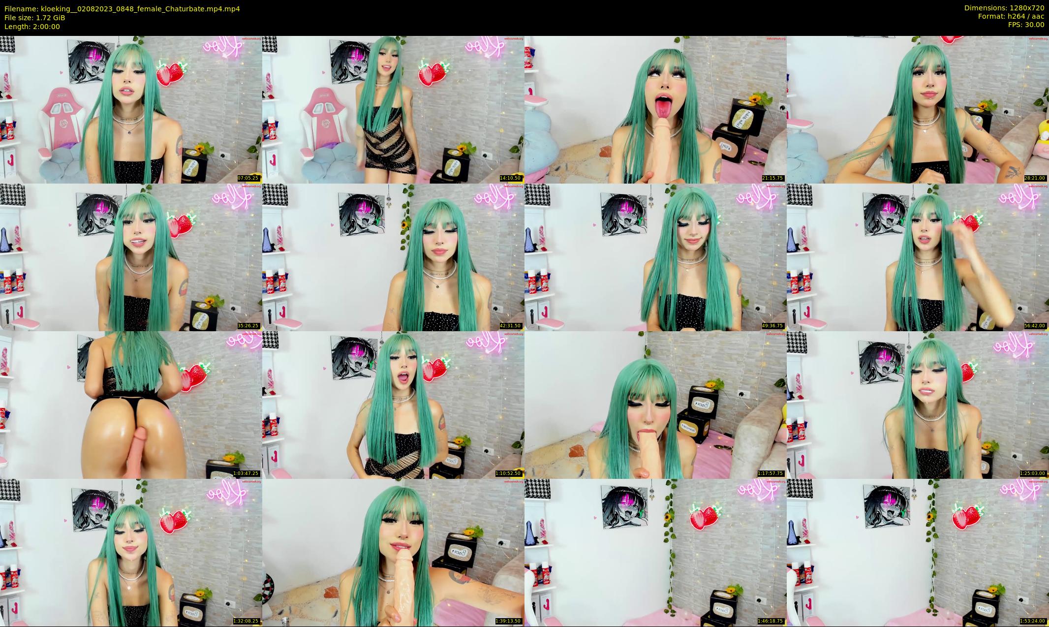 kloeking_ — 120 minute Chaturbate female cam show recording, 720p, Aug 2, 2023