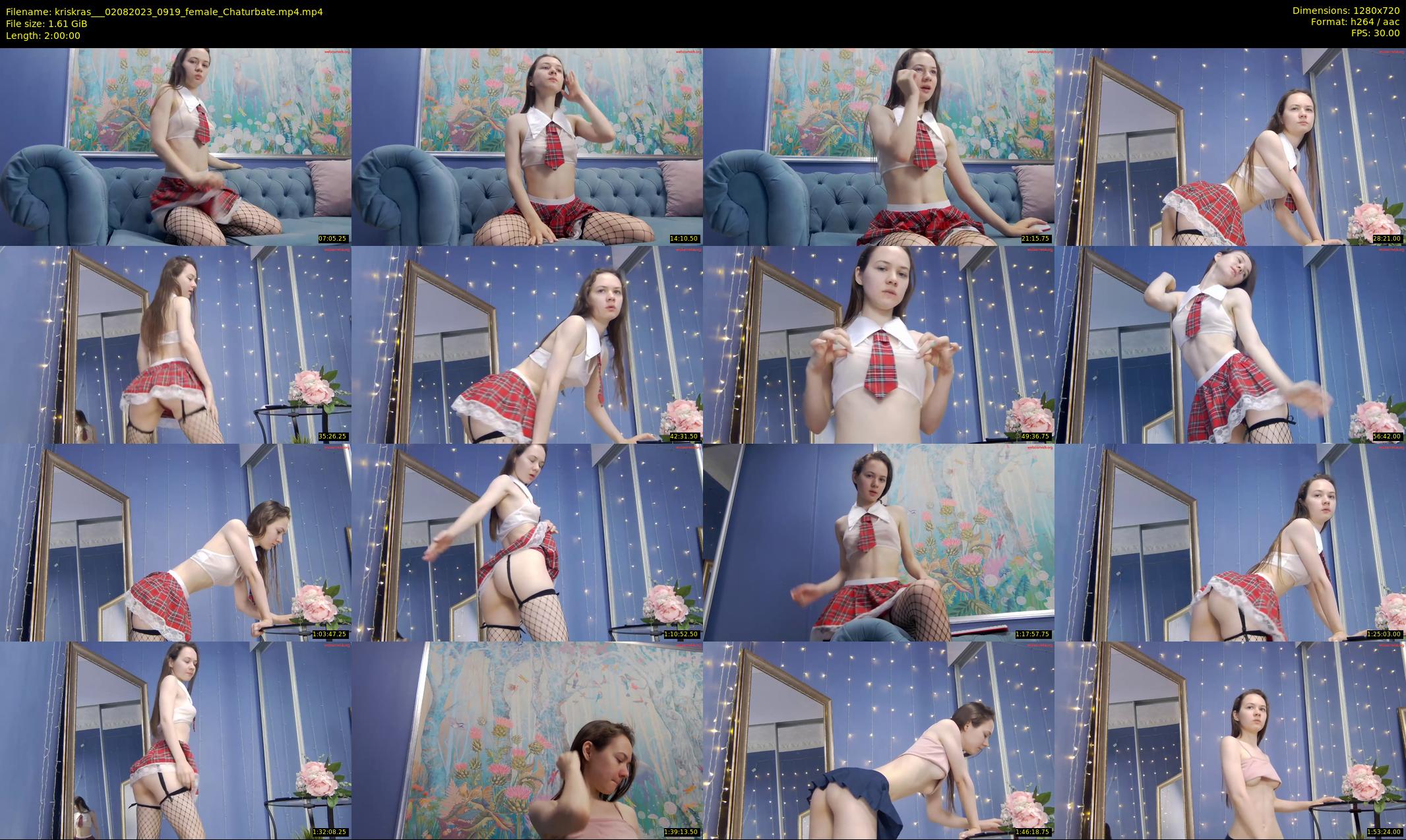 kriskras__ — 120 minute Chaturbate female cam show recording, 720p, Aug 2, 2023