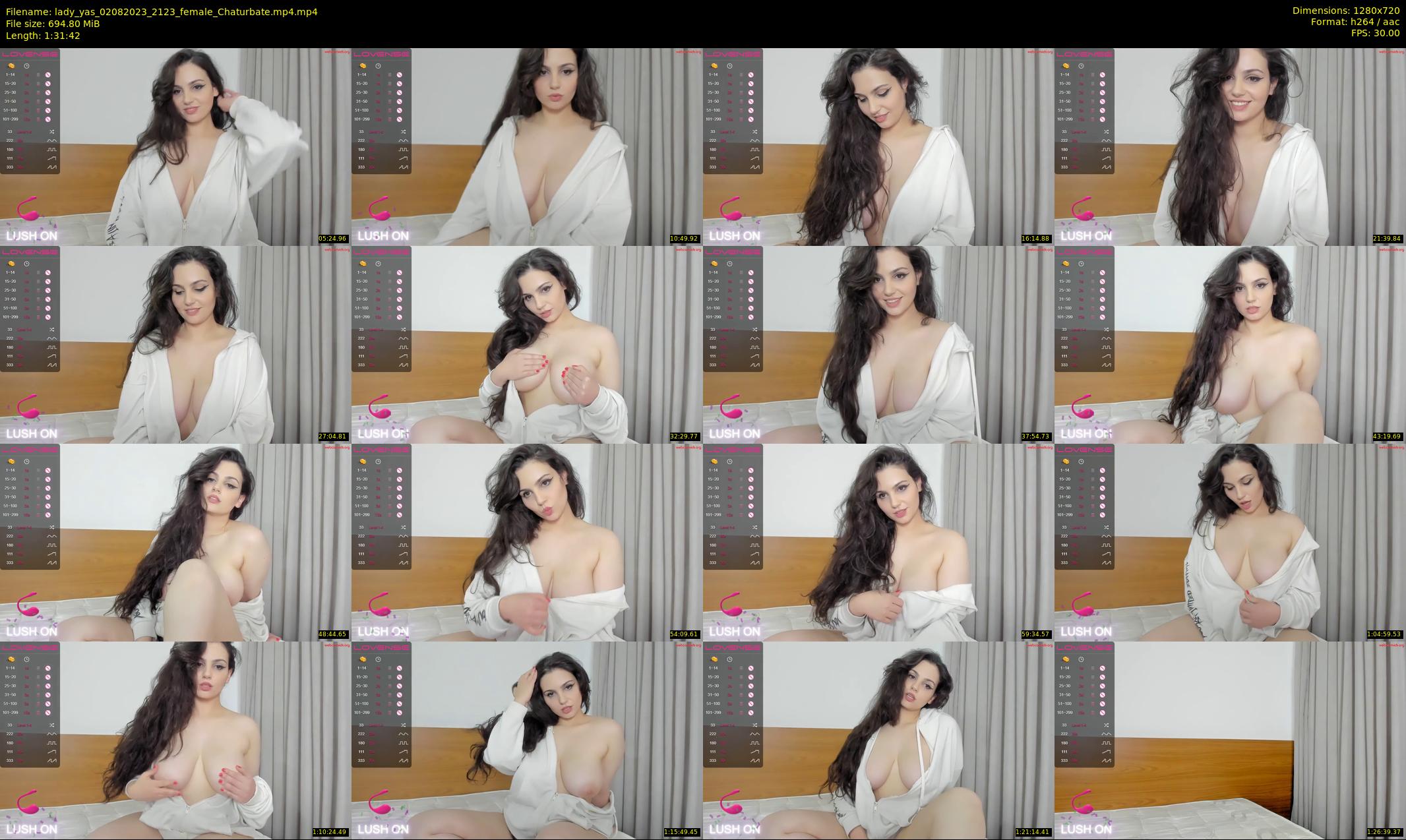 lady_yas — 92 minute Chaturbate female cam show recording, 720p, Aug 2, 2023