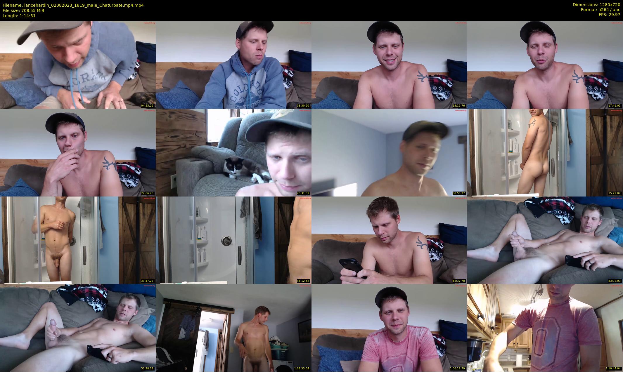 lancehardin — 75 minute Chaturbate male cam show recording, 720p, Aug 2, 2023