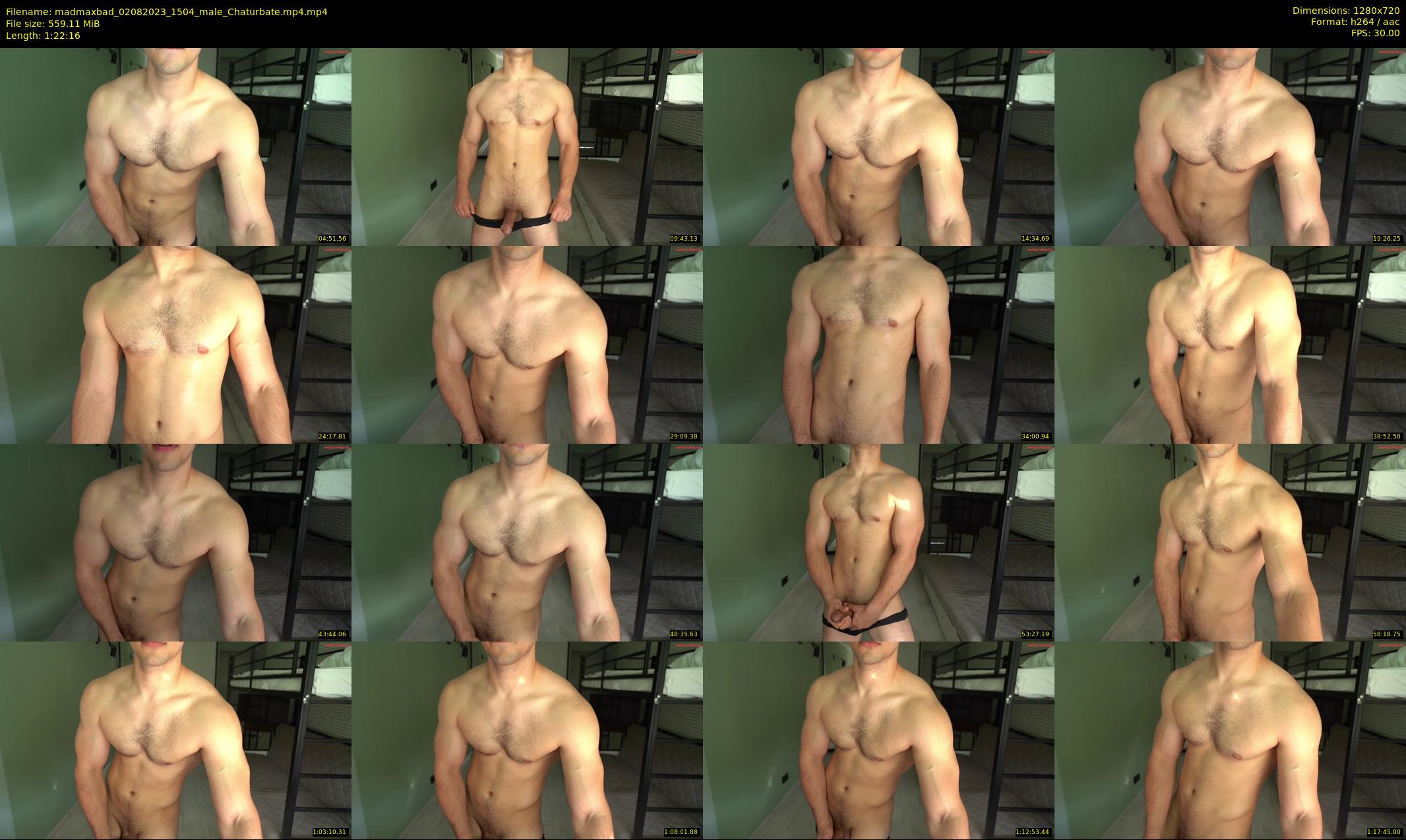 madmaxbad — 83 minute Chaturbate male cam show recording, 720p, Aug 2, 2023