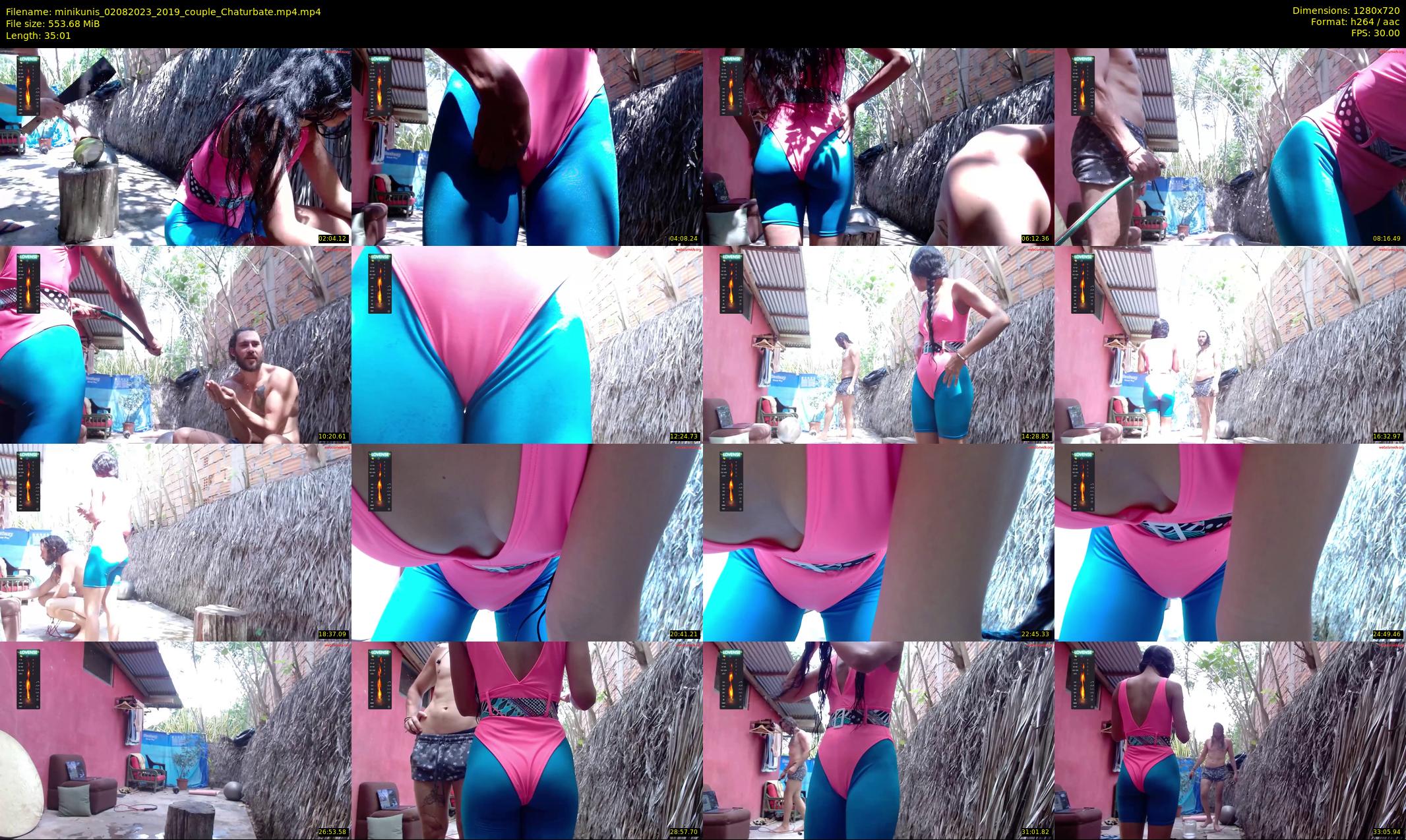 minikunis — 36 minute Chaturbate couple cam show recording, 720p, Aug 2, 2023