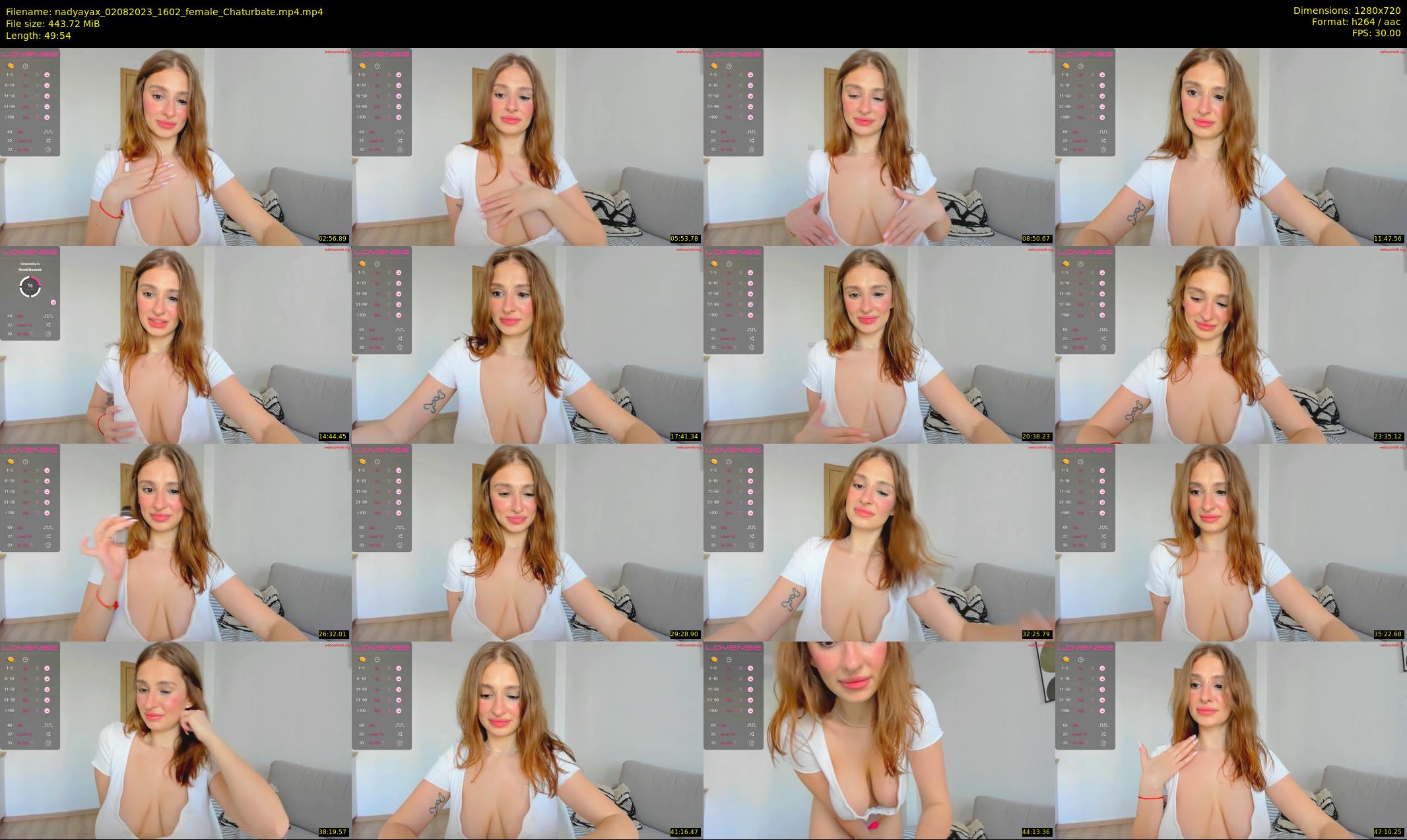 nadyayax — 50 minute Chaturbate female cam show recording, 720p, Aug 2, 2023