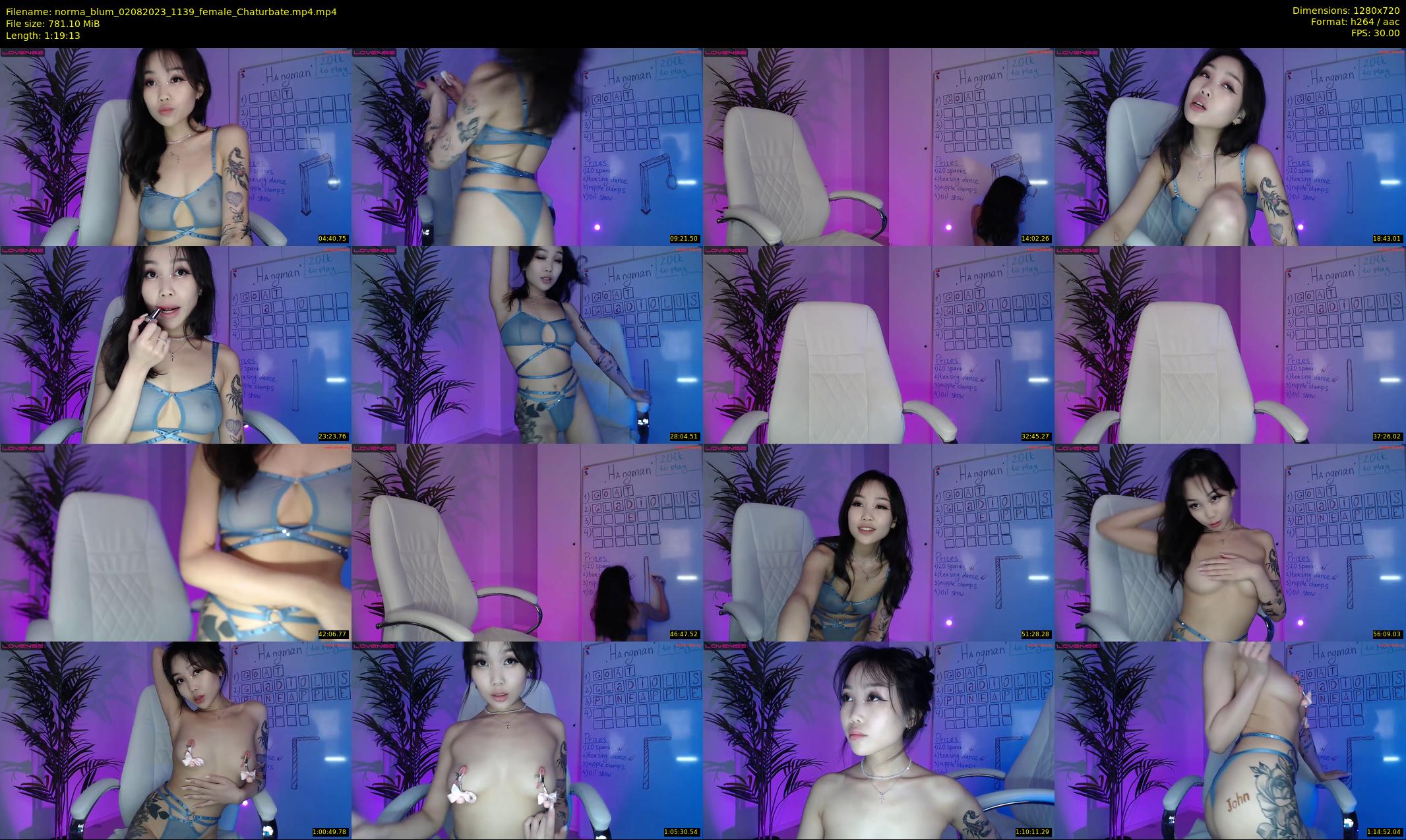 norma_blum — 80 minute Chaturbate female cam show recording, 720p, Aug 2, 2023