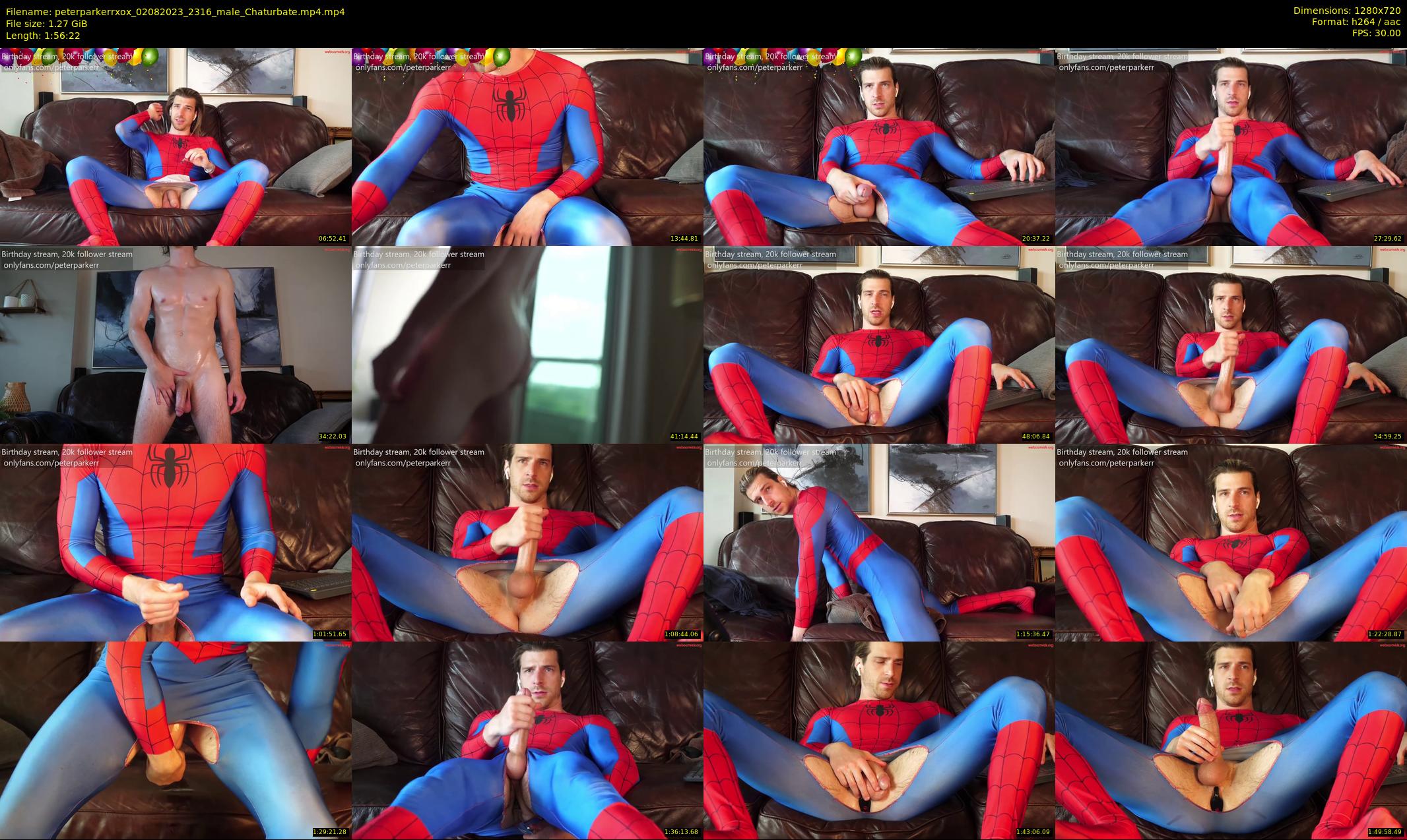 peterparkerrxox — 117 minute Chaturbate male cam show recording, 720p, Aug 2, 2023