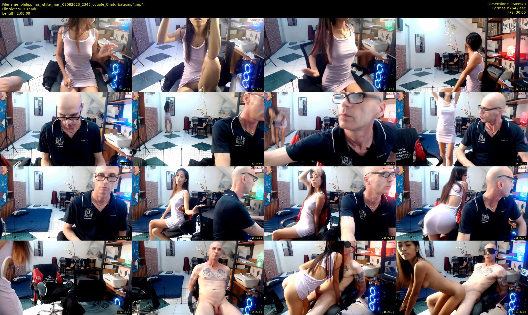 philippinas_white_man — 121 minute Chaturbate couple cam show recording, 480p, Aug 2, 2023