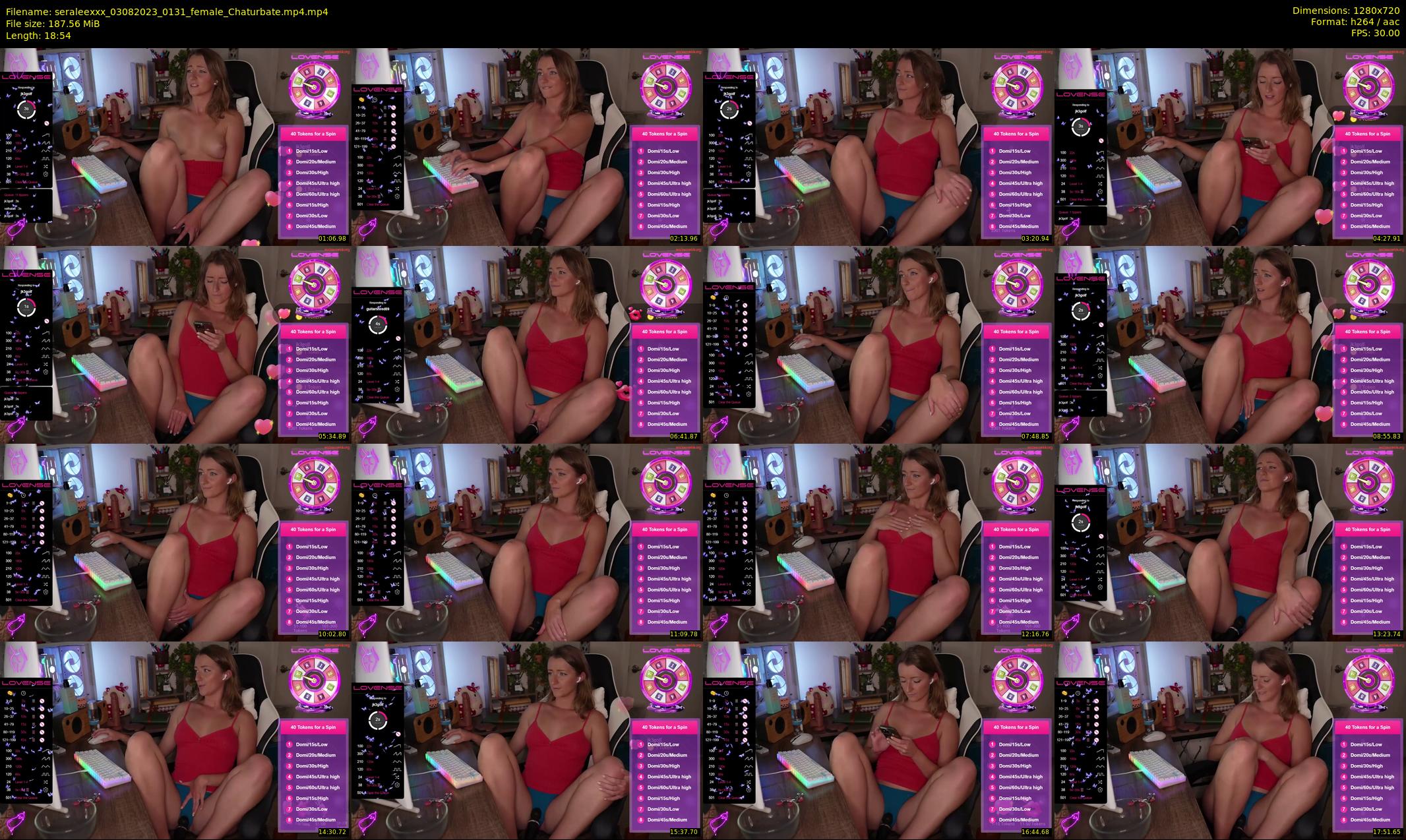 seraleexxx — 19 minute Chaturbate female cam show recording, 720p, Aug 3, 2023