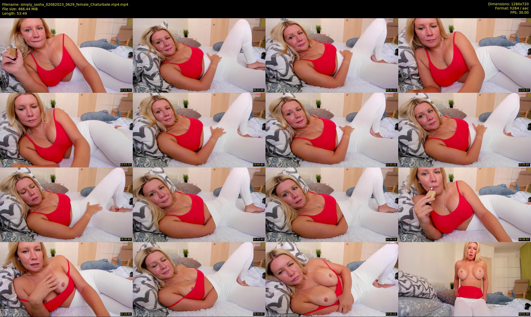 simply_sasha — 54 minute Chaturbate female cam show recording, 720p, Aug 2, 2023