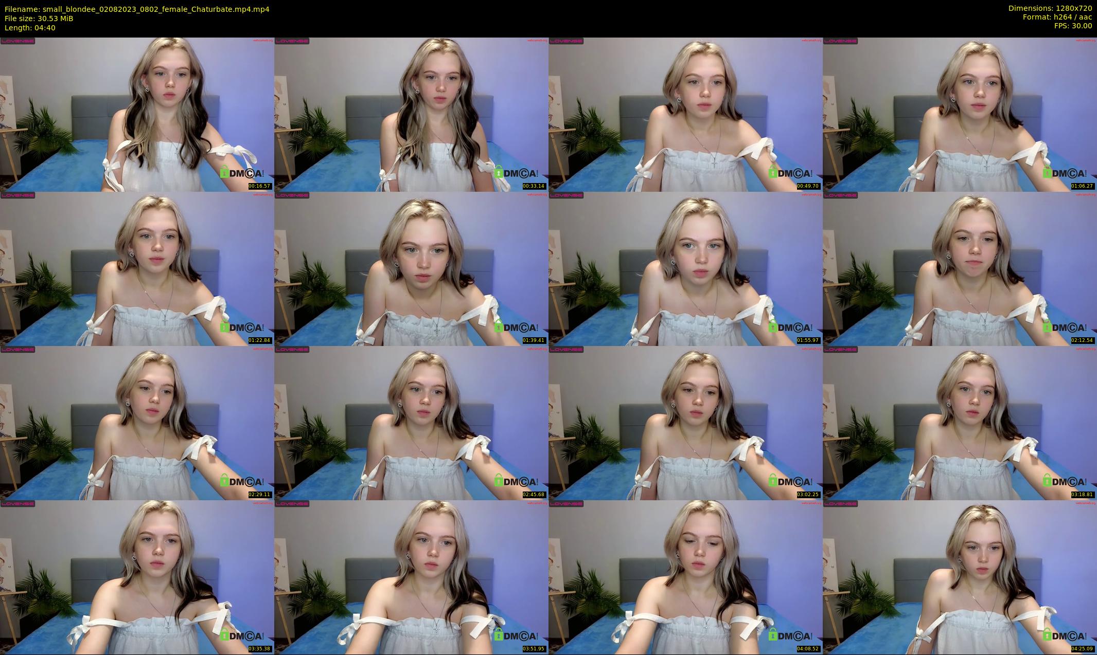 small_blondee — 5 minute Chaturbate female cam show recording, 720p, Aug 2, 2023