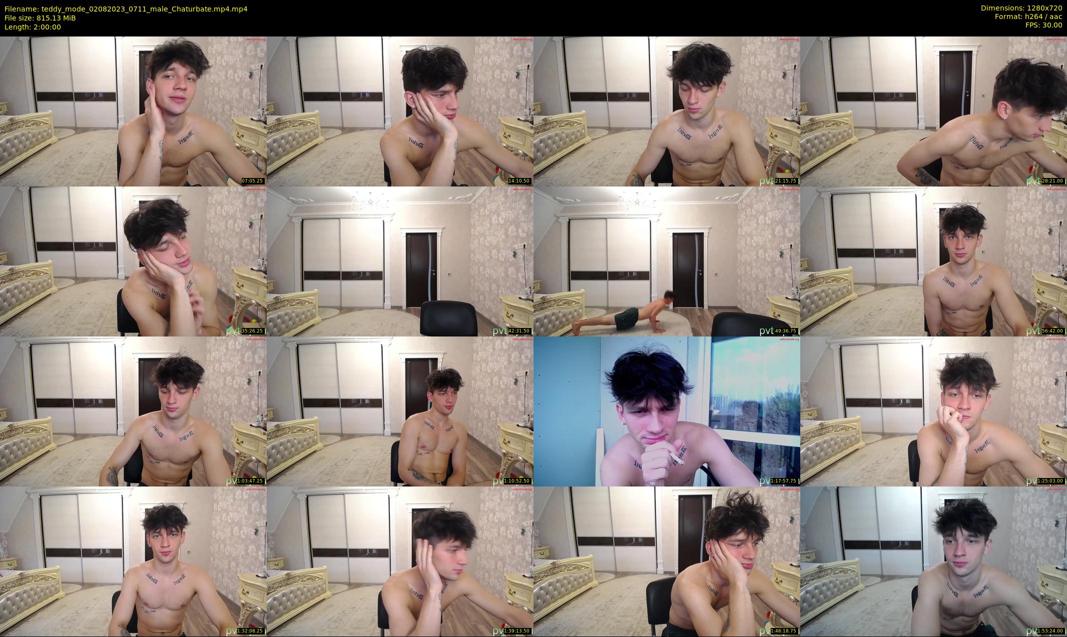 teddy_mode — 120 minute Chaturbate couple cam show recording, 720p, Aug 2, 2023
