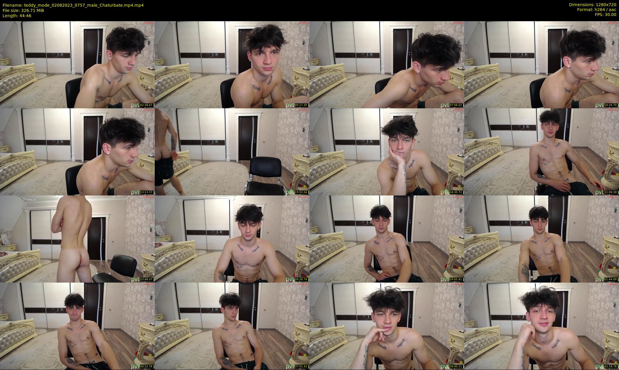 teddy_mode — 45 minute Chaturbate couple cam show recording, 720p, Aug 2, 2023