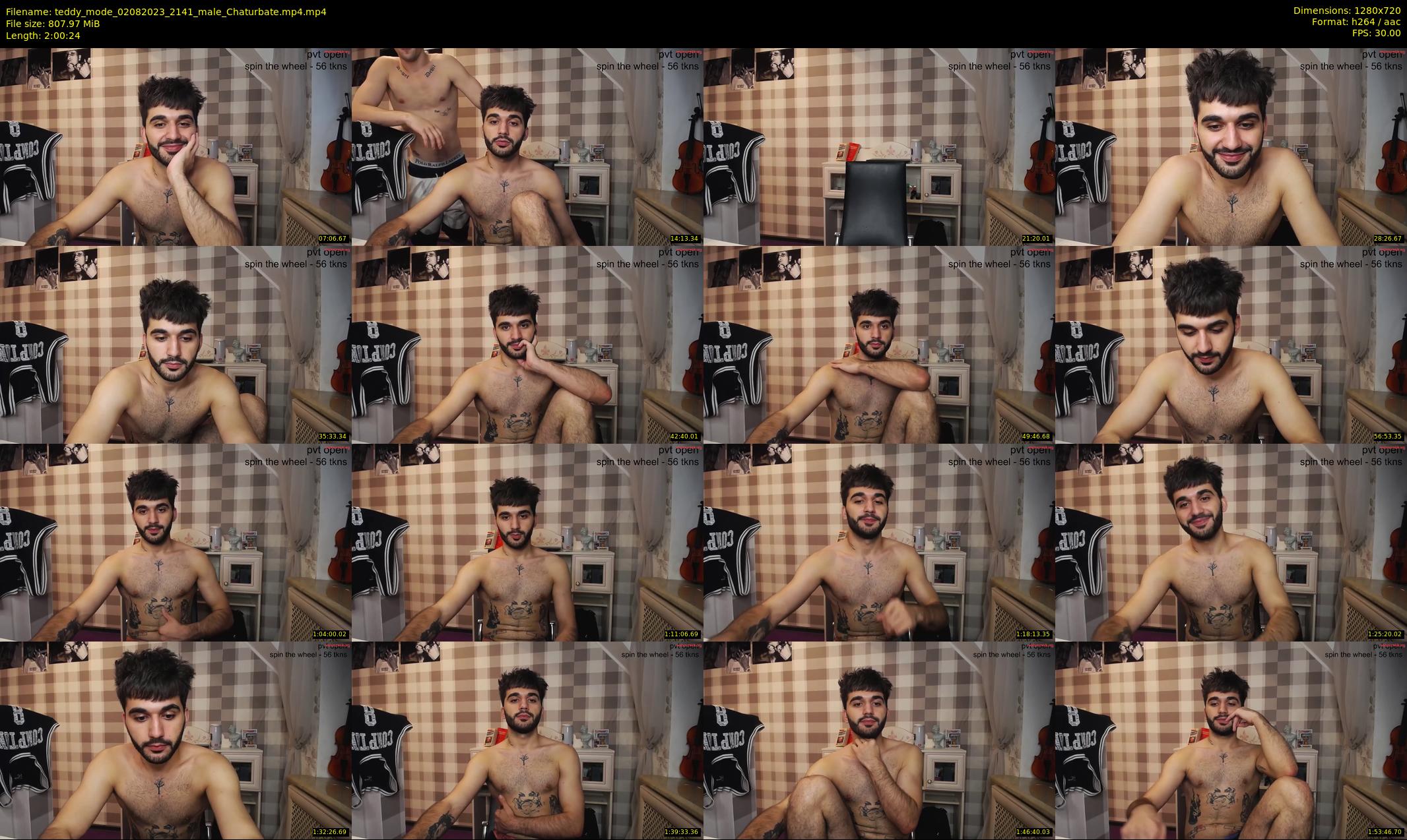 teddy_mode — 121 minute Chaturbate couple cam show recording, 720p, Aug 2, 2023