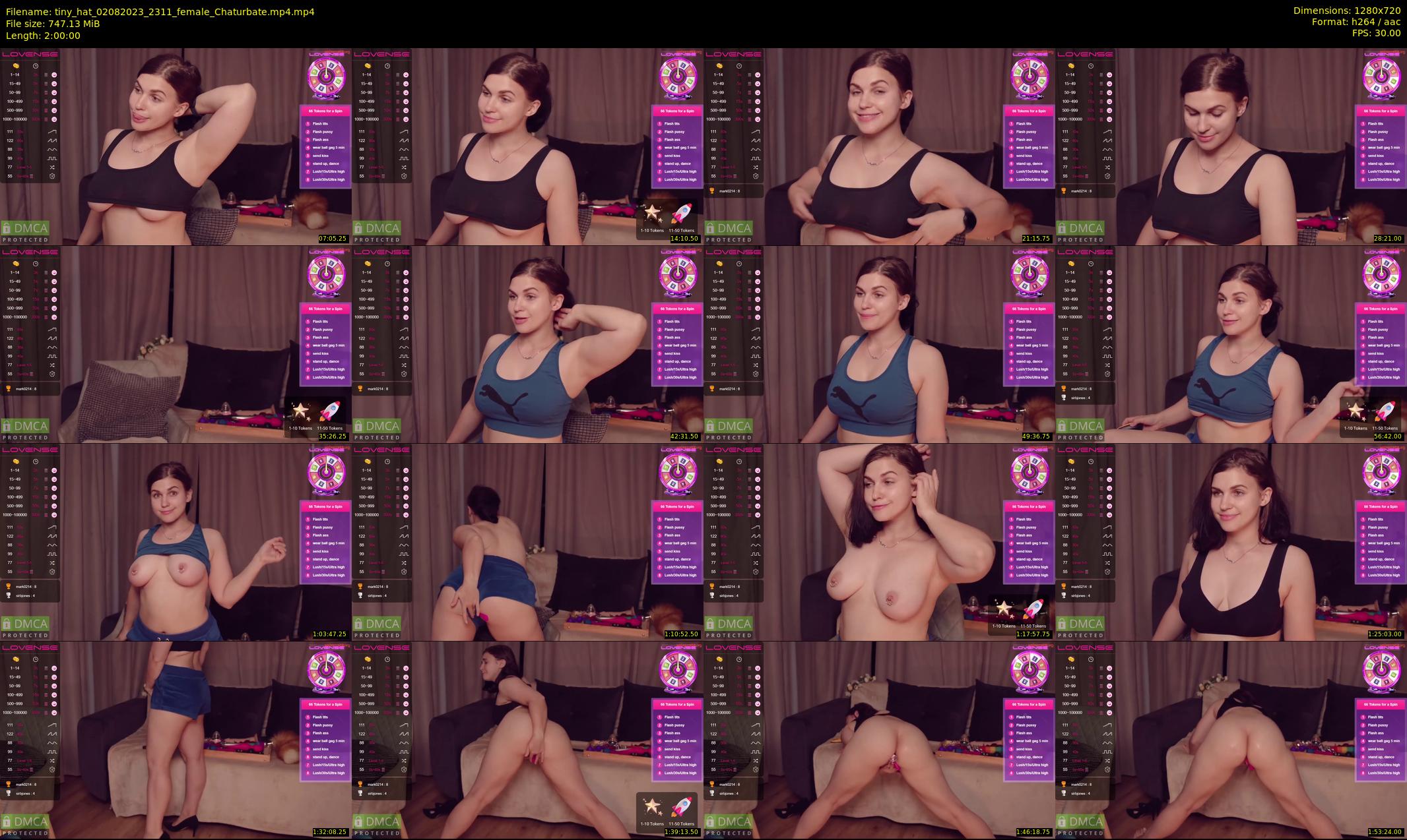 tiny_hat — 120 minute Chaturbate female cam show recording, 720p, Aug 2, 2023