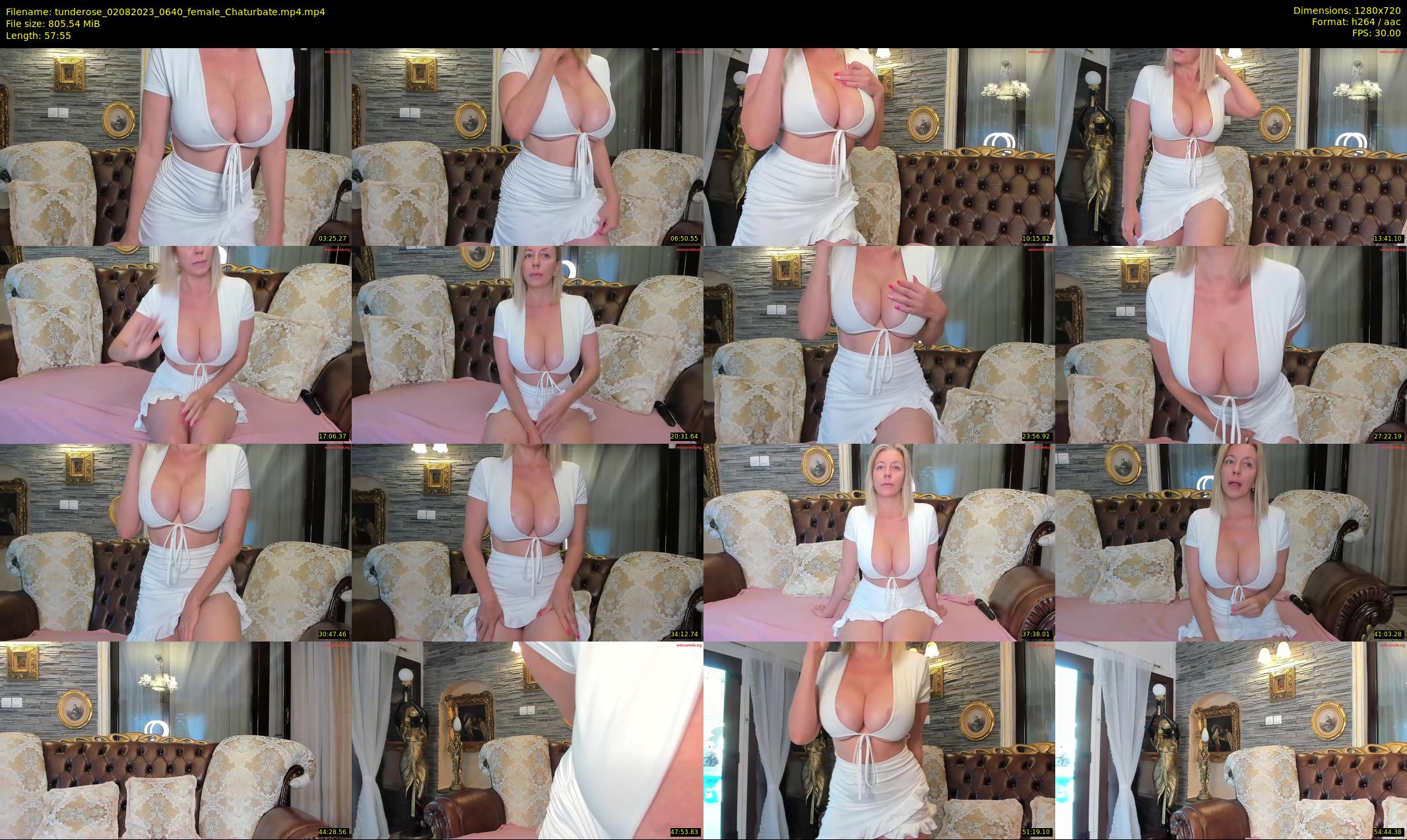 tunderose — 58 minute Chaturbate female cam show recording, 720p, Aug 2, 2023