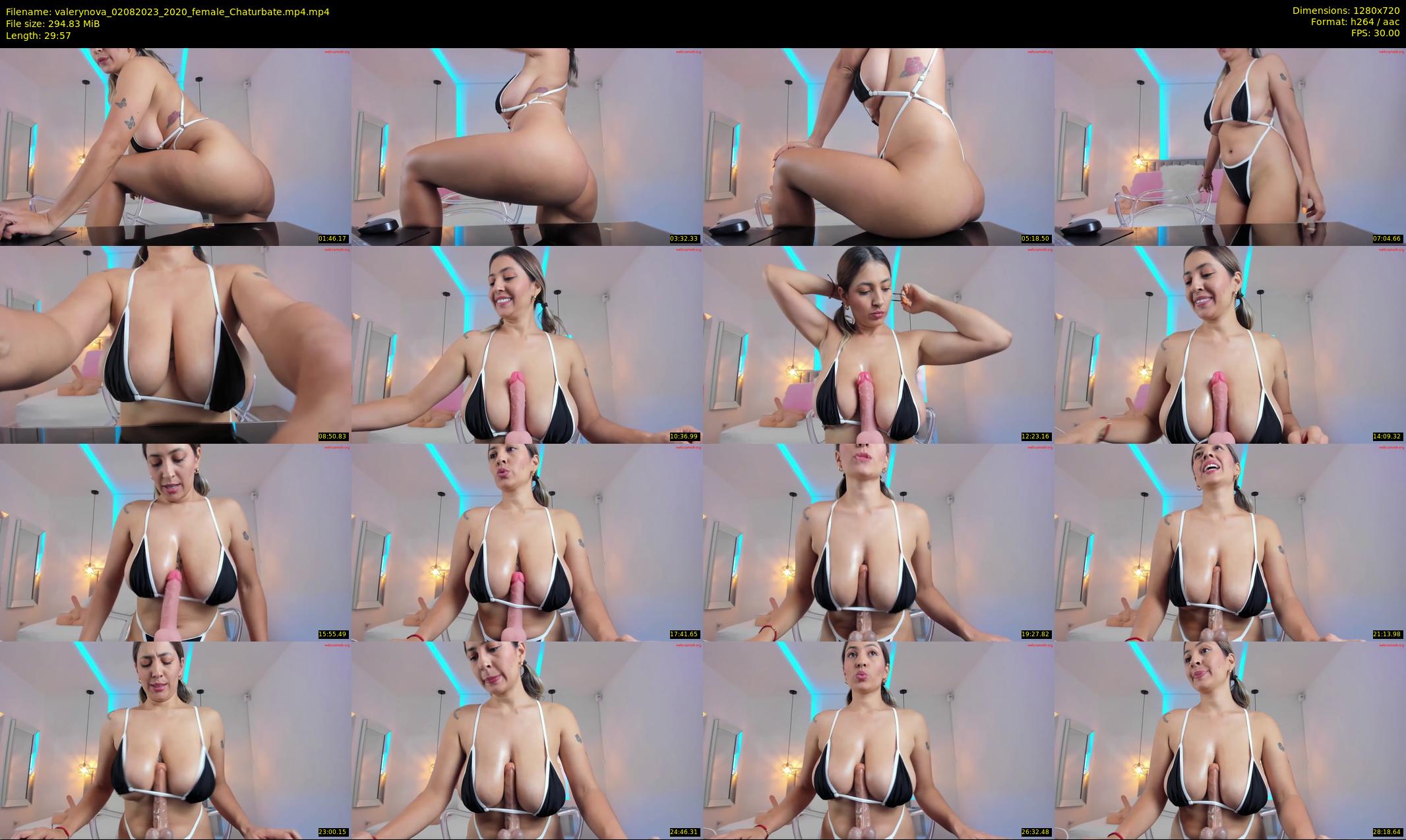 valerynova — 30 minute Chaturbate female cam show recording, 720p, Aug 2, 2023