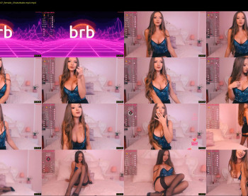 velerycute — 13 minute Chaturbate female cam show recording, 720p, Aug 2, 2023